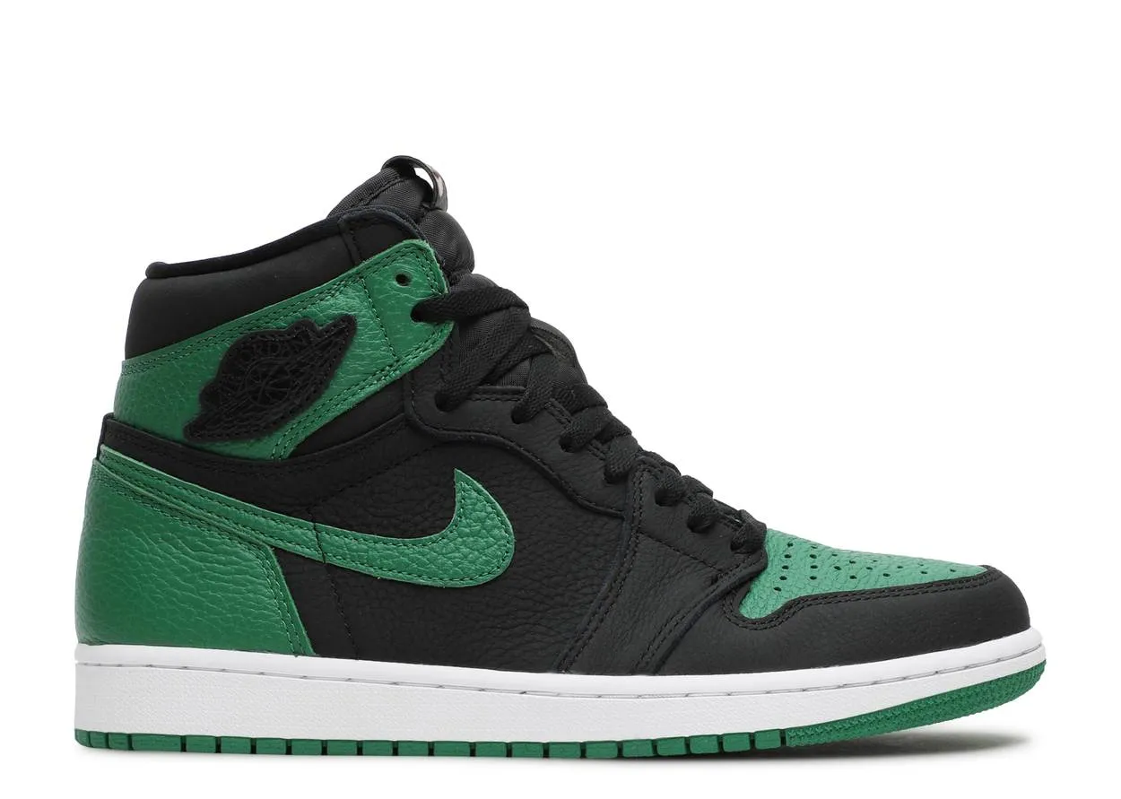 Air Jordan 1 Retro High Pine Green Comfortable toe box Breath Tech