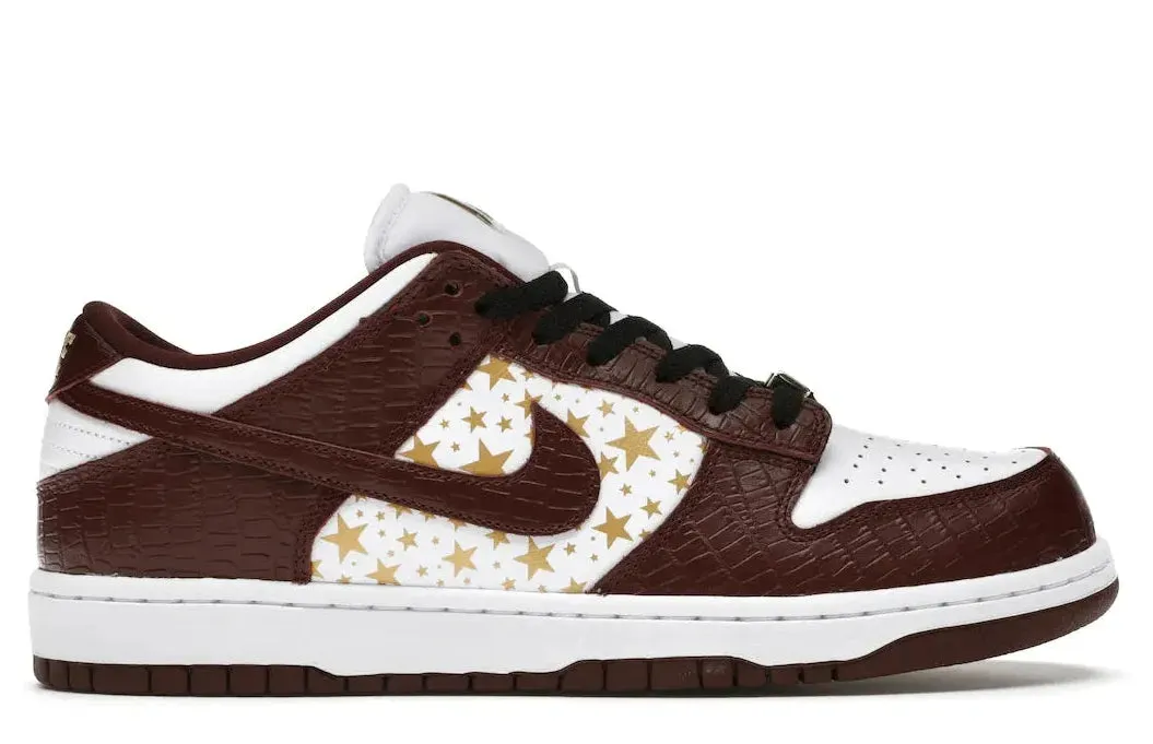 Nike SB Dunk Low Supreme Stars Barkroot Brown (2021) SoftSole