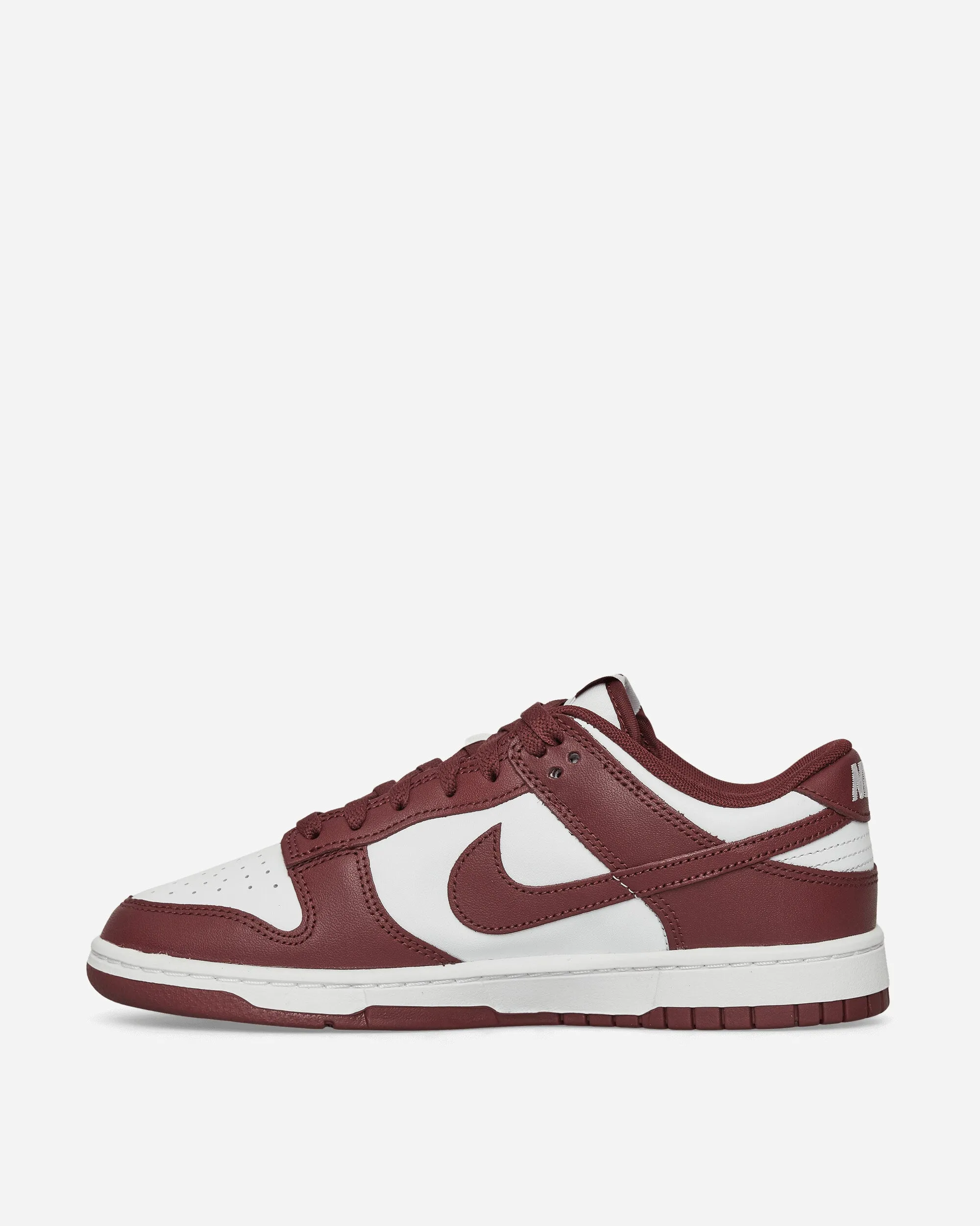 Slip On Calm Step Dunk Low Retro Sneakers White / Redwood