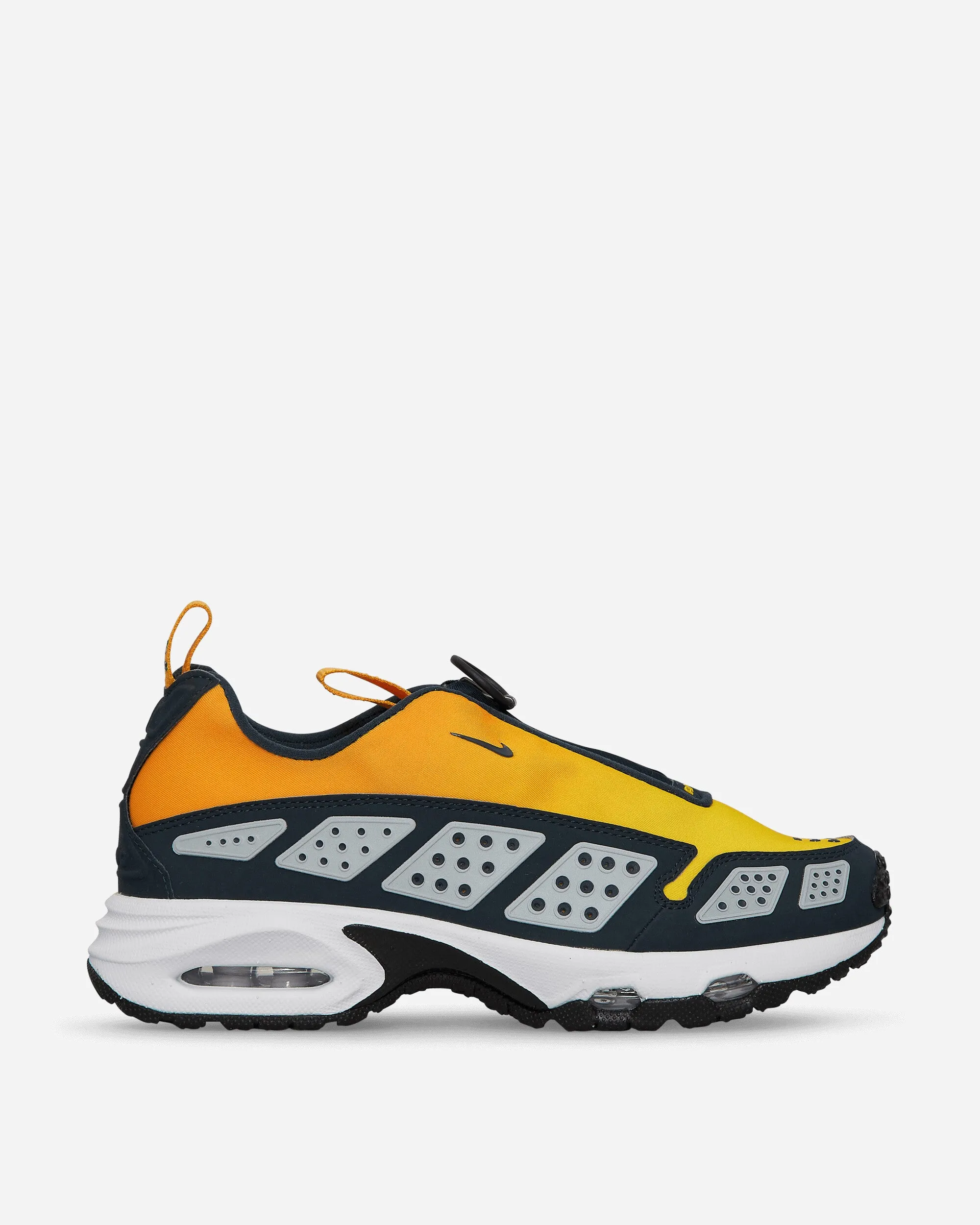 Women's Air Max SNDR Sneakers Canyon Gold / Deep Ocean Couple Pair Modern Bold