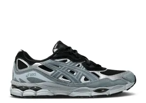 Water Resistant Lining Quick Grip Asics Gel-NYC Black Fjord Grey