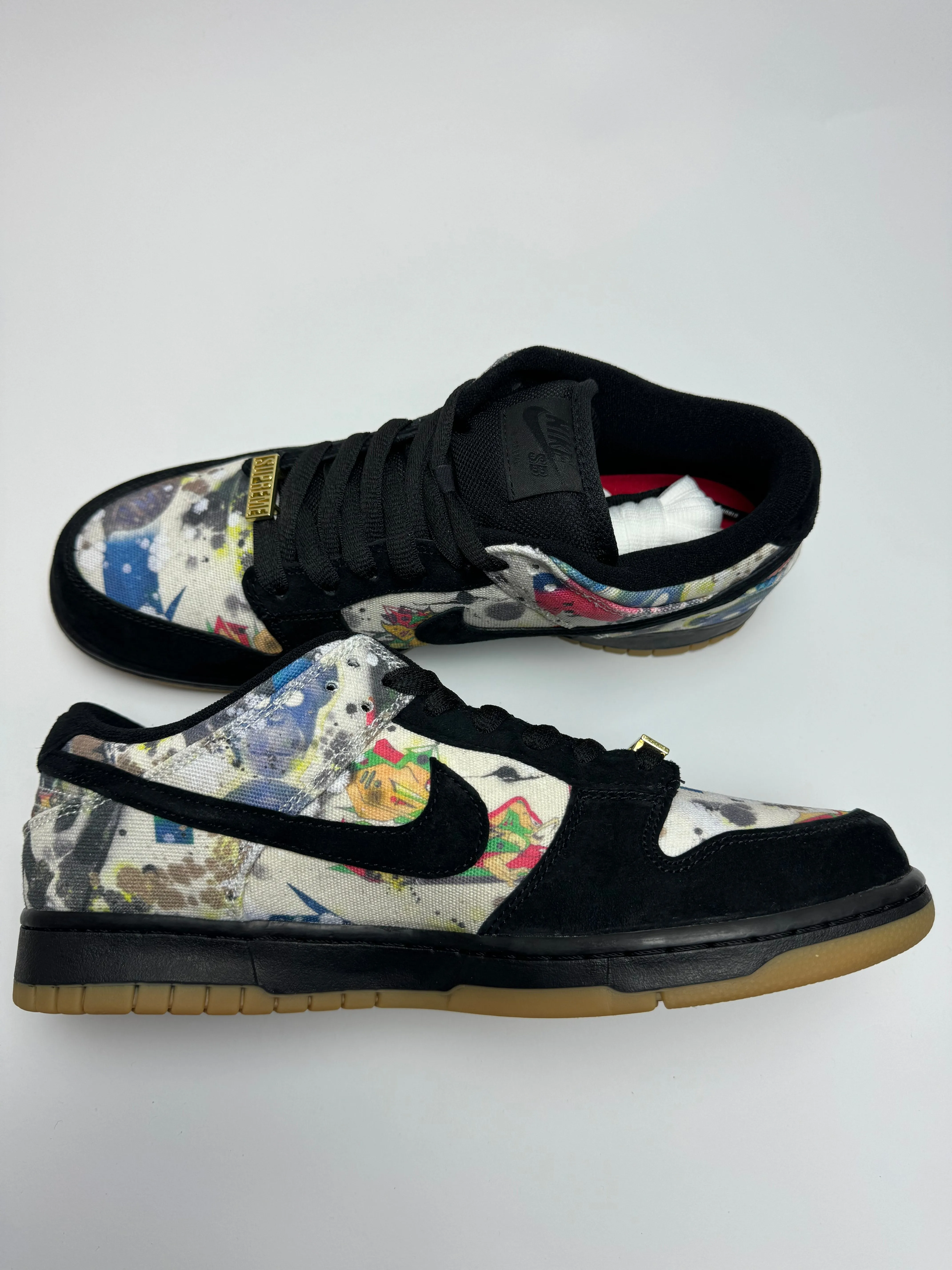 Nike SB Dunk Low "Rammelzee" Coast Hike Faux Leather
