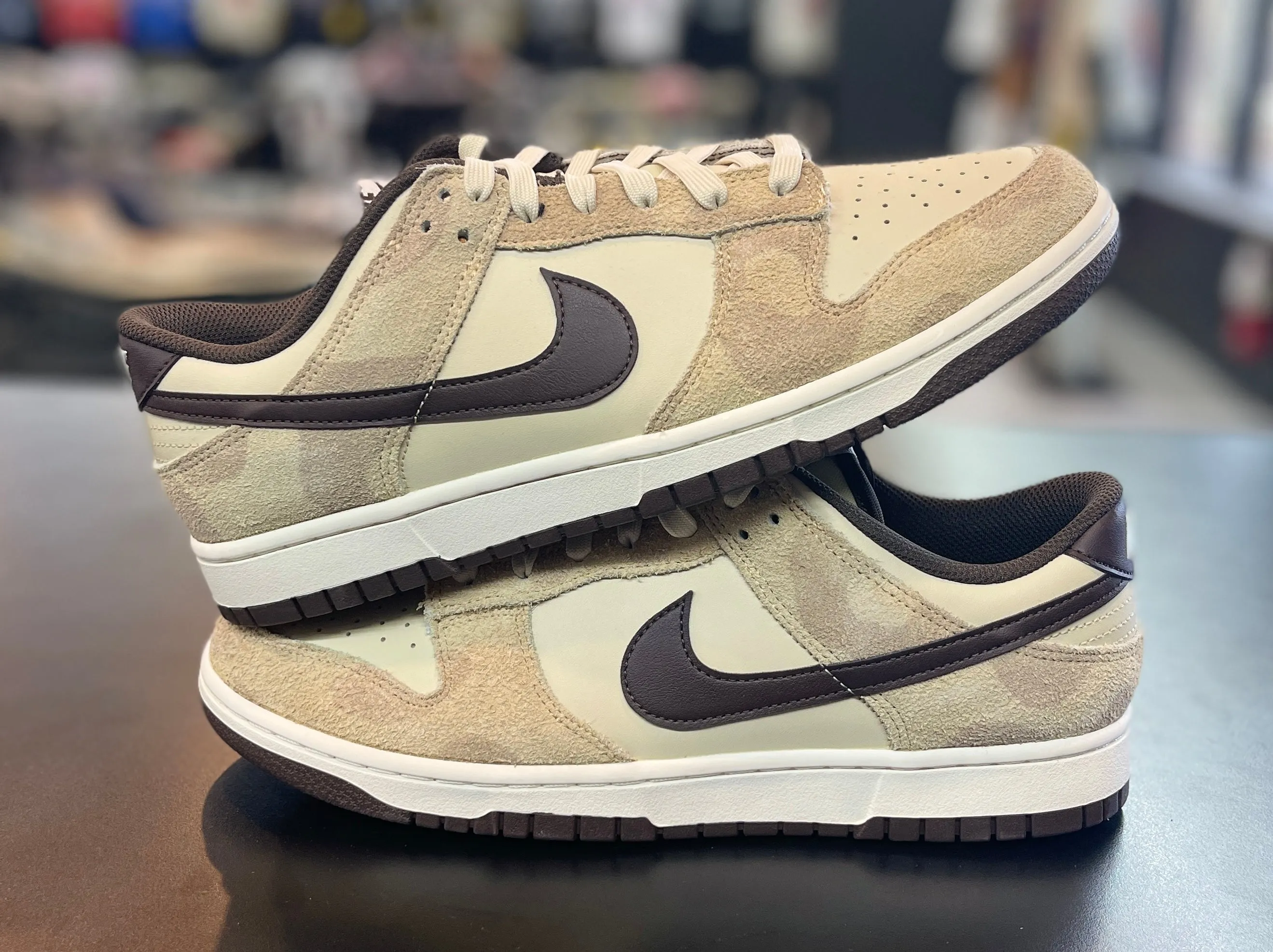 Nike Dunk Low ?? Animal Pack Giraffe/Cheetah?? Yellow Sun