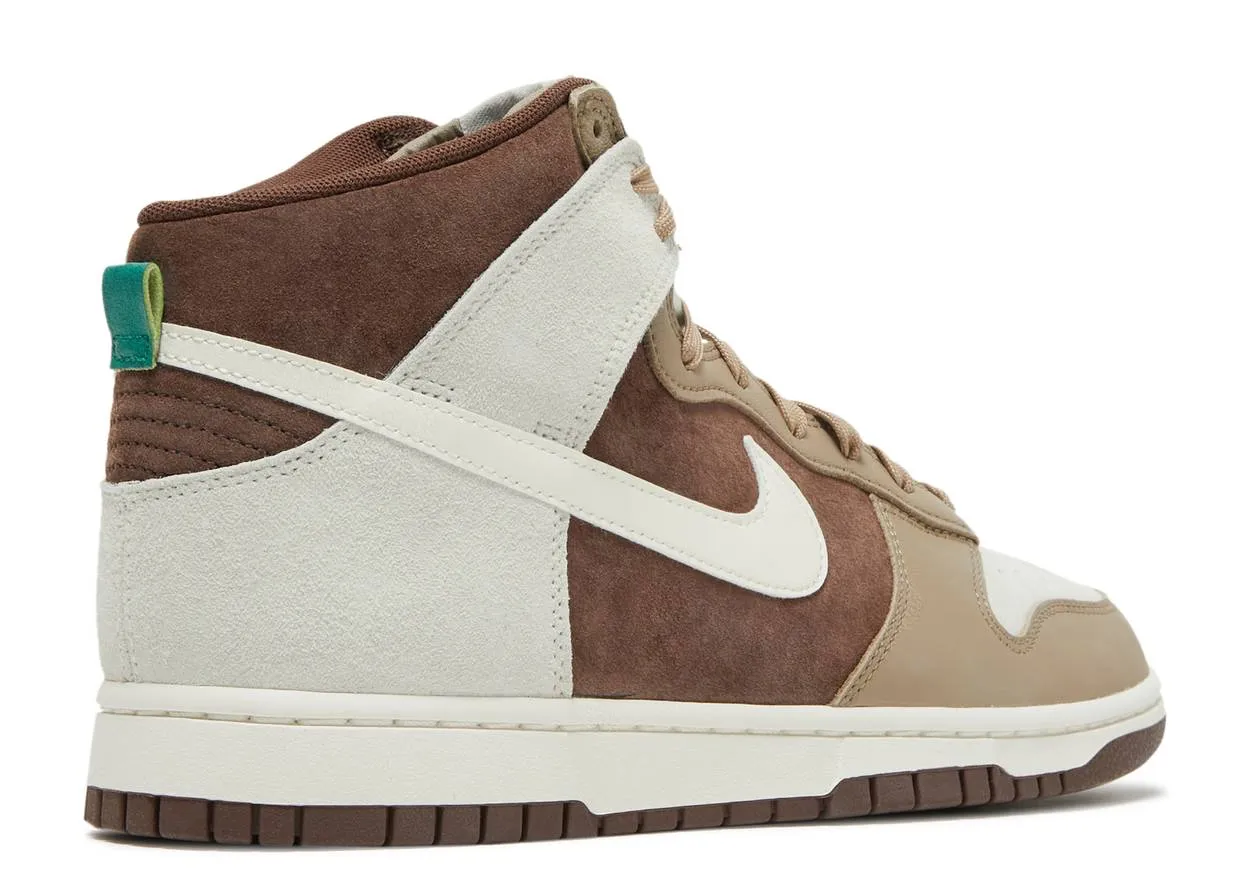 Weightless Wear Nike Dunk High Light Chocolate