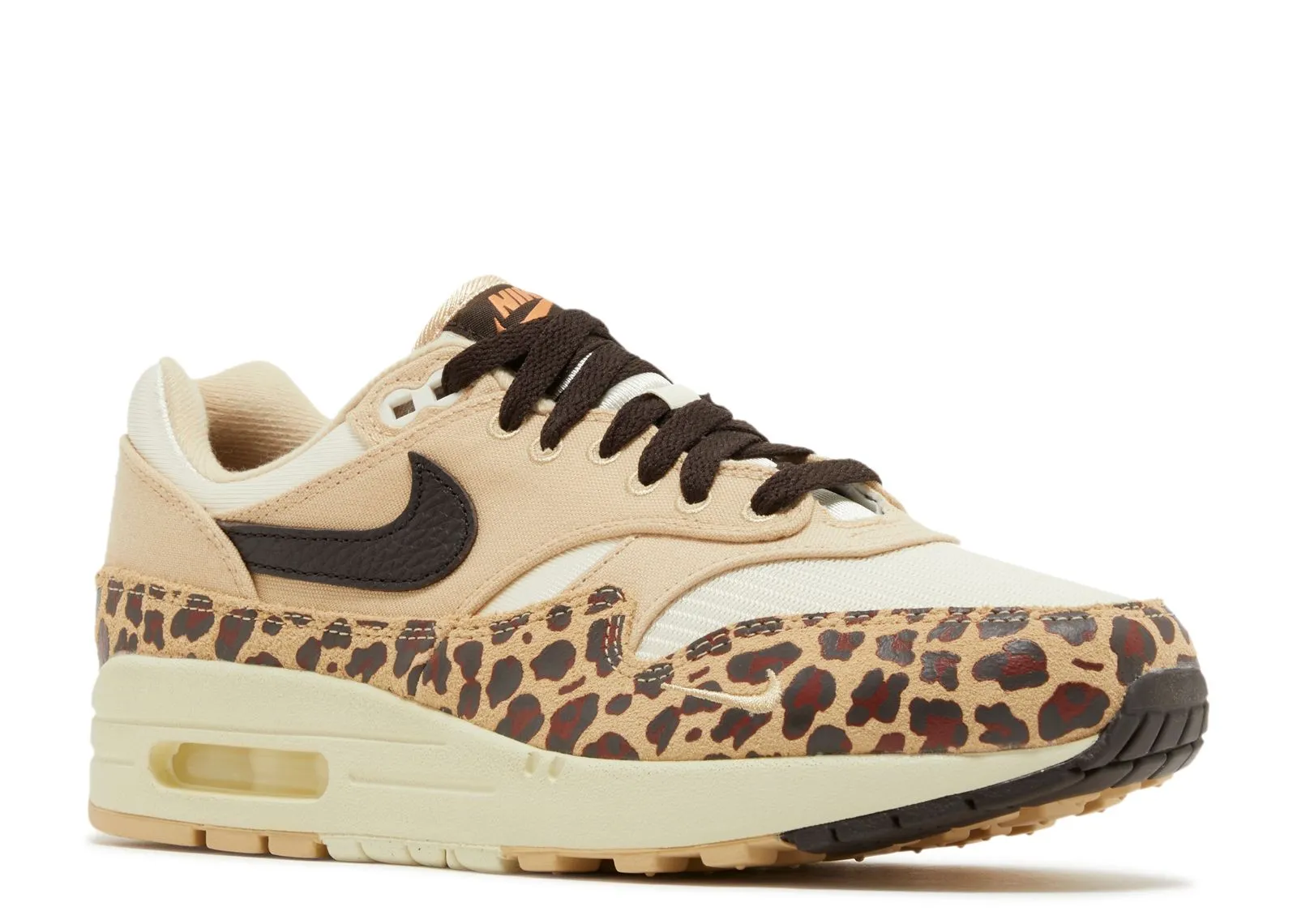 Comfortable Sole Comfort arch Nike Air Max 1 Sesame Leopard