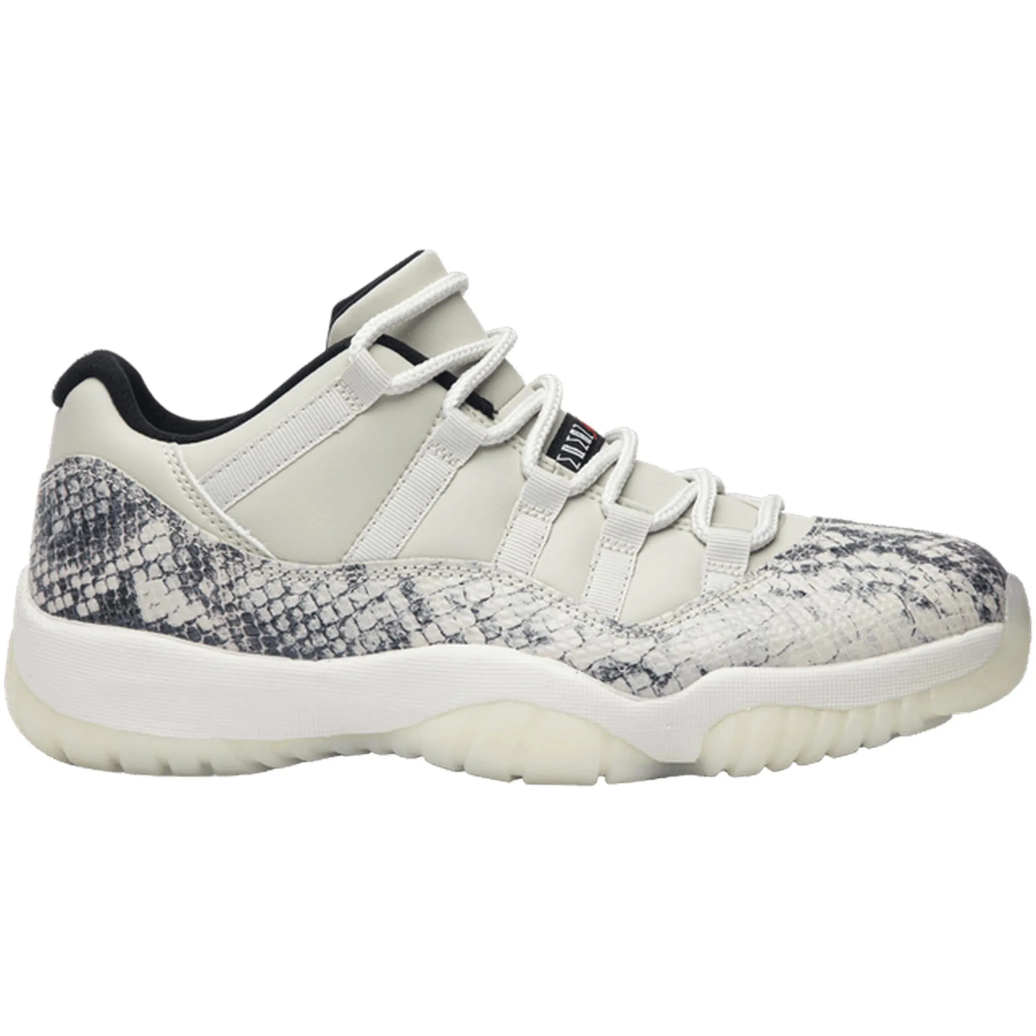 Urban Sport Flexible Movement Jordan 11 Retro Low Snake Light Bone