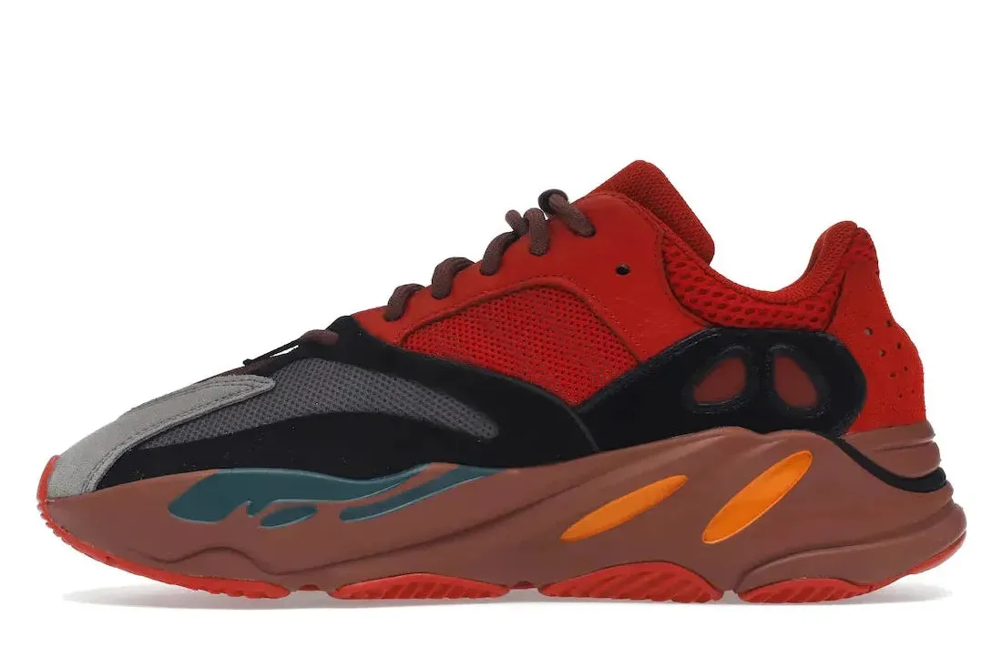 adidas Yeezy Boost 700 Hi-Res Red Simple Pair
