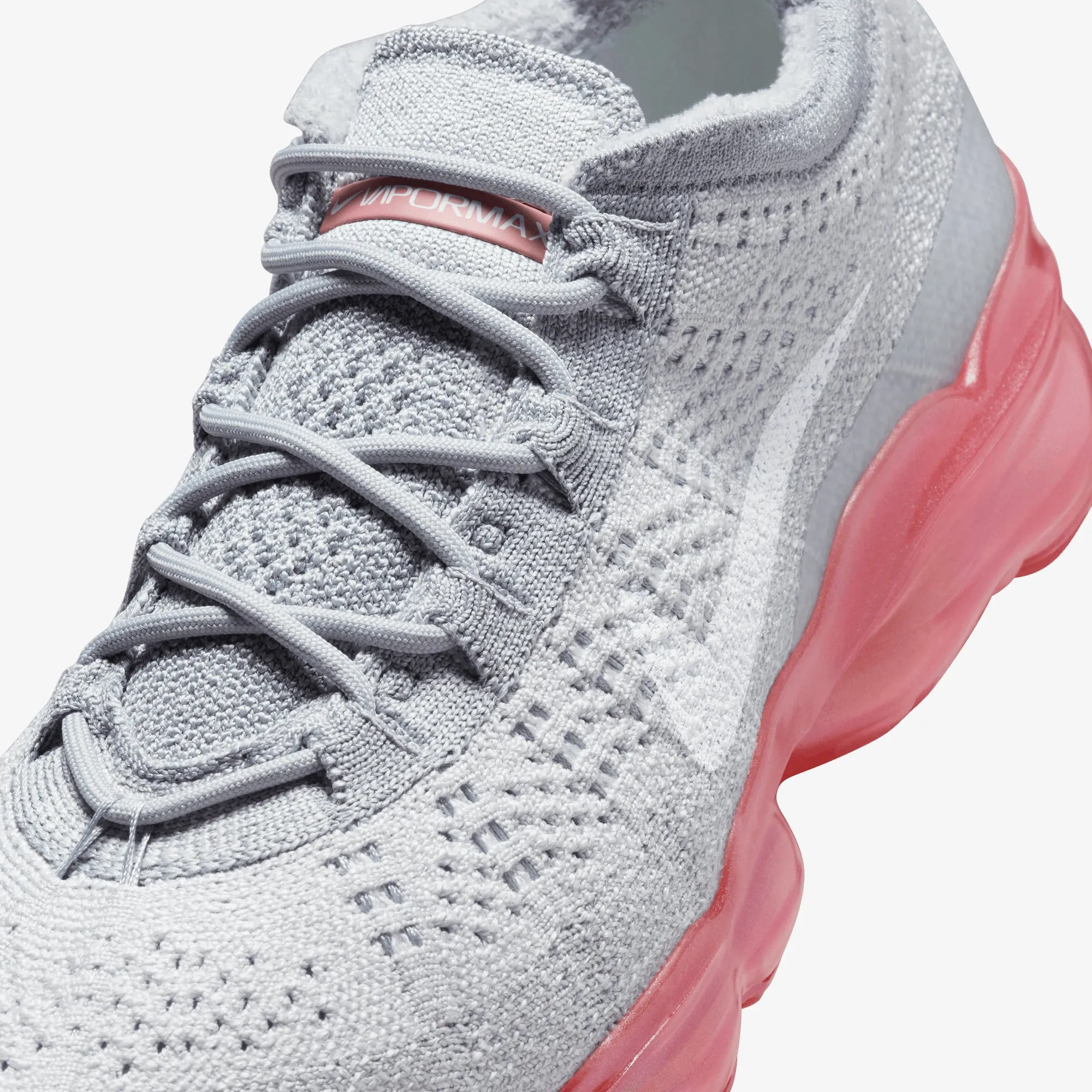 NIKE | AIR VAPORMAX 2023 FLYKNIT { PHOTON DUST/WHITE-WOLF GREY-RED STARDUST Track Run Youth Fresh