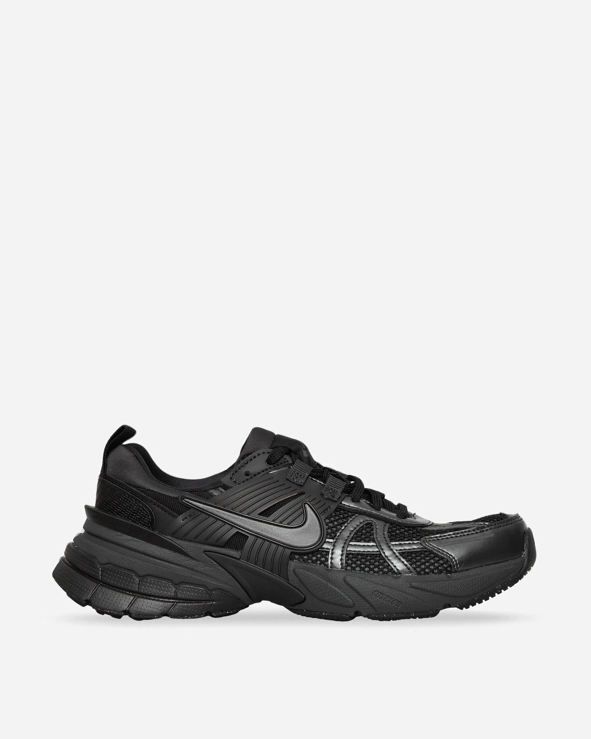 Mesh Upper Women's V2K Run Sneakers Black / Dark Smoke Grey
