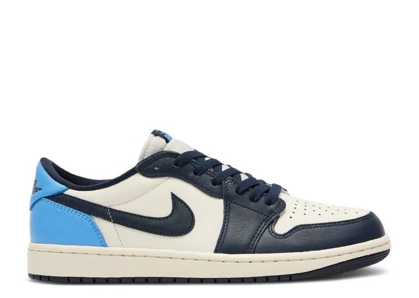 Air Jordan 1 Low OG Obsidian UNC Soft Sole Easy Fit Shoes