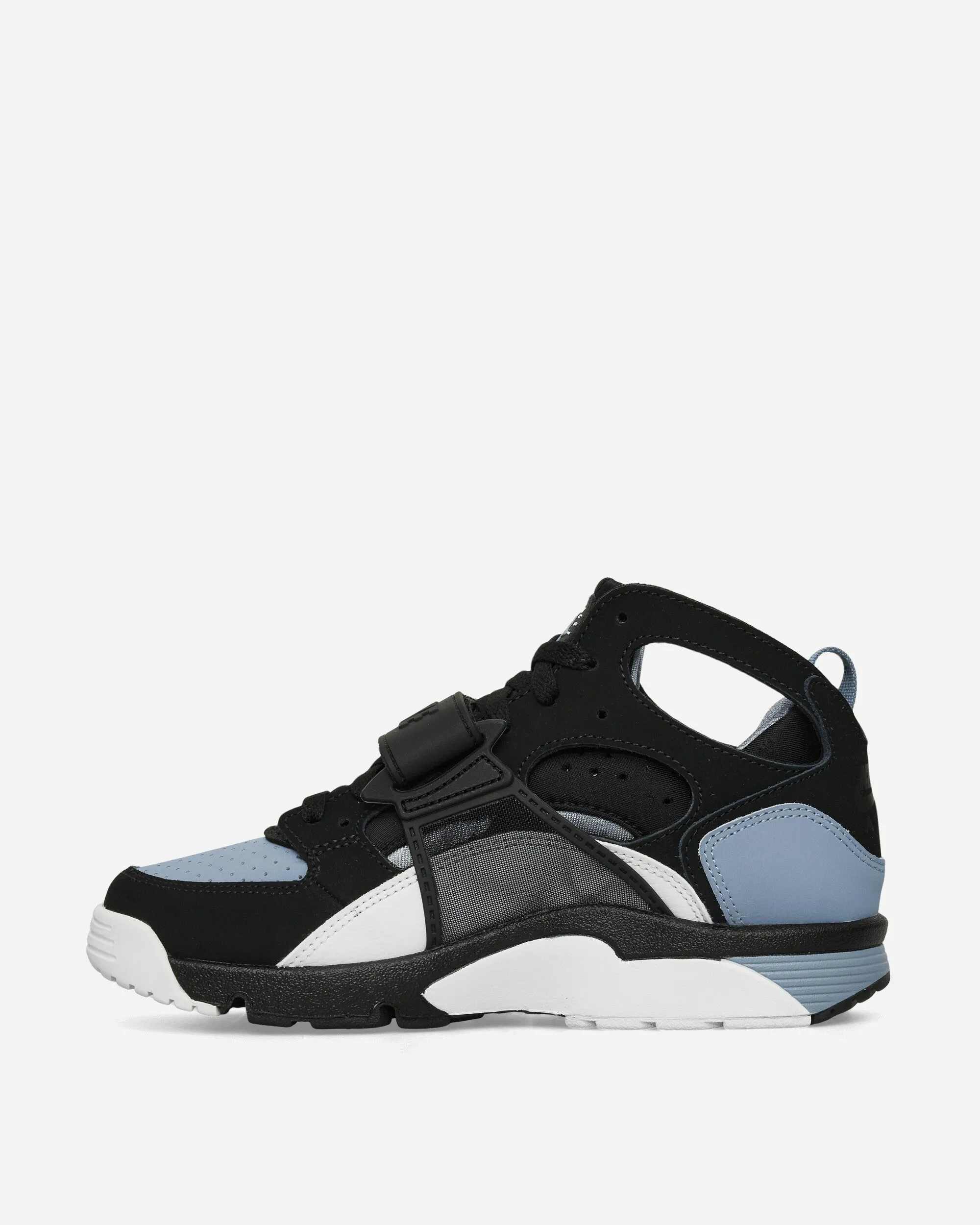 Calm Mood Field Walk Air Trainer Huarache Sneakers Black / Cool Blue