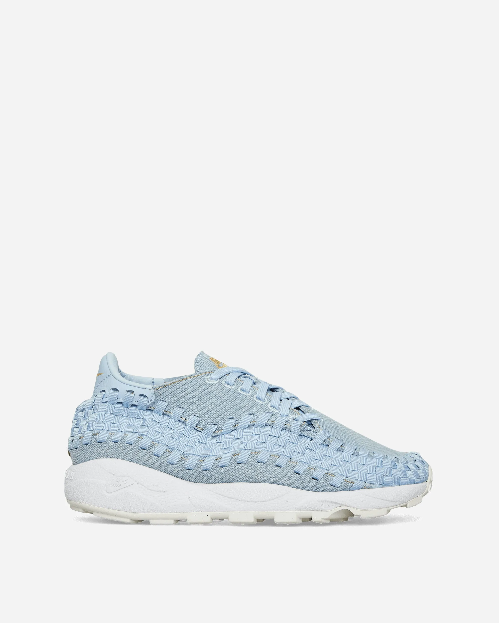 Women's Air Footscape Woven Sneakers Ice Blue Comfort Outsole Ventilation holes