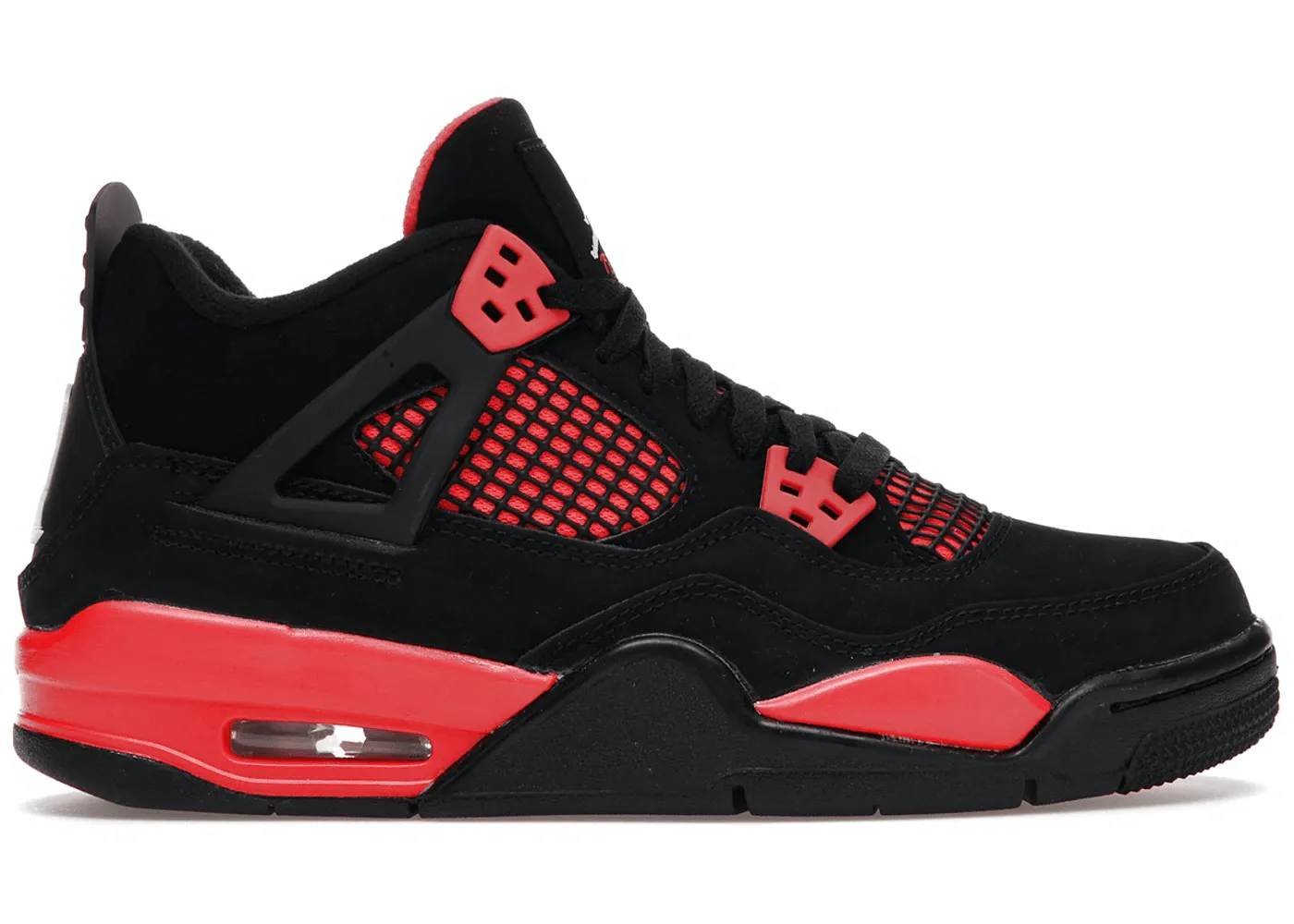 Effortless Motion Laid Back Jordan 4 Retro Red Thunder (GS)