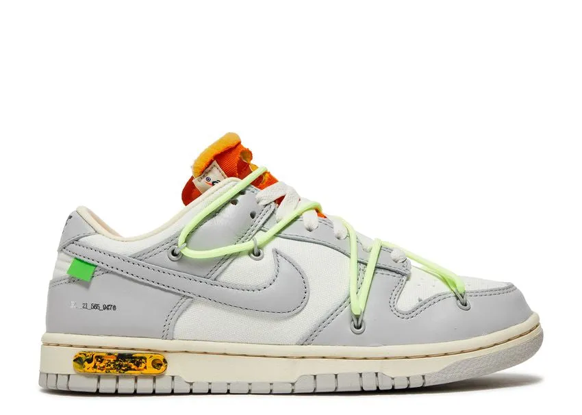 Gentle Walk Easy Wear Nike Dunk Low Off-White Lot 43
