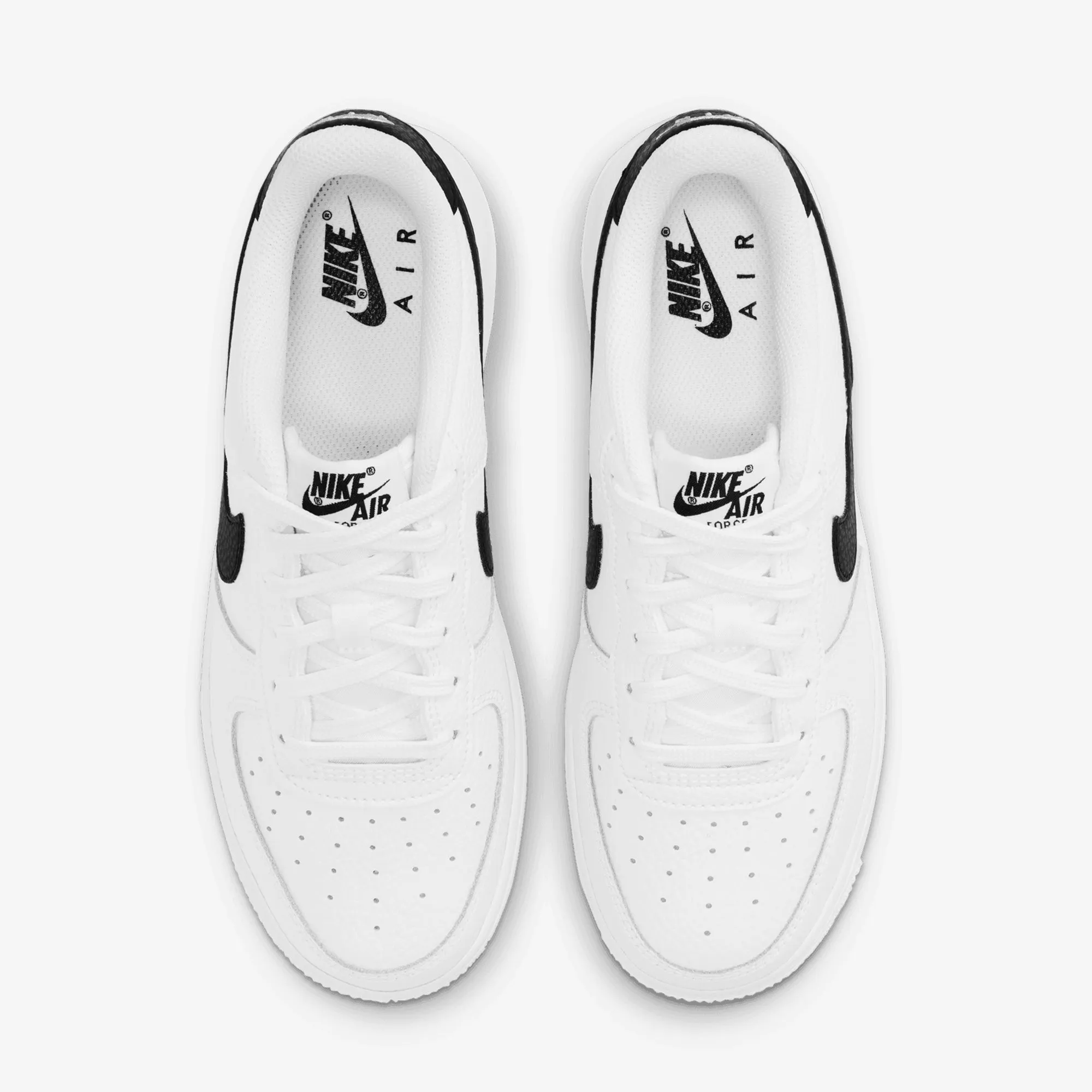 NIKE | AIR FORCE 1 { WHITE/BLACK Comfort support