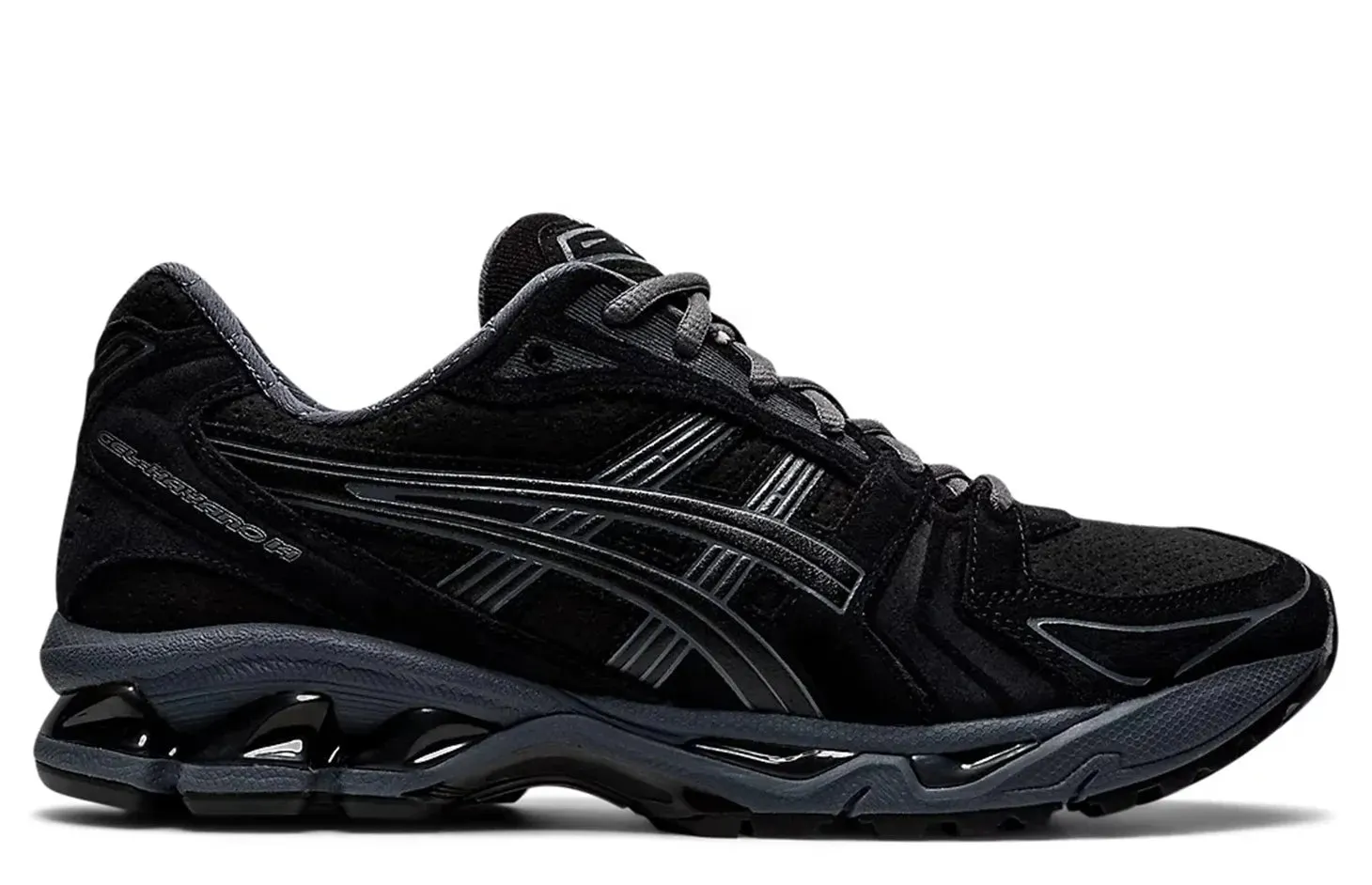 Exercise Daily ASICS Gel-Kayano 14 Black Carrier Grey