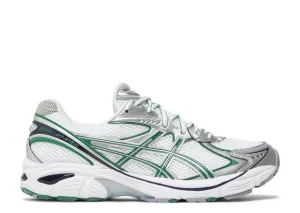 Asics GT-2160 White Shamrock Green Energy Flow Snug Ankle Hugger