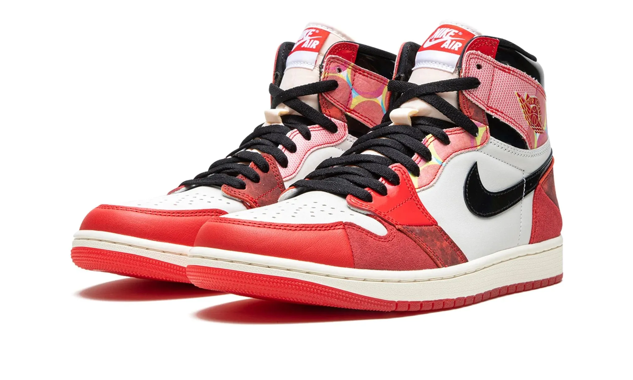 Marvel Spiderman X Air Jordan 1 Retro High OG Next Chapter Leisure Comfort Stylish Upper