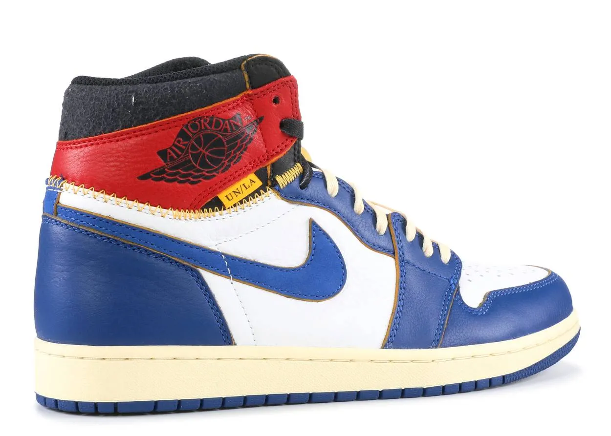 Creek Path Touch Of Style Air Jordan 1 Retro High Union Los Angeles Blue Toe