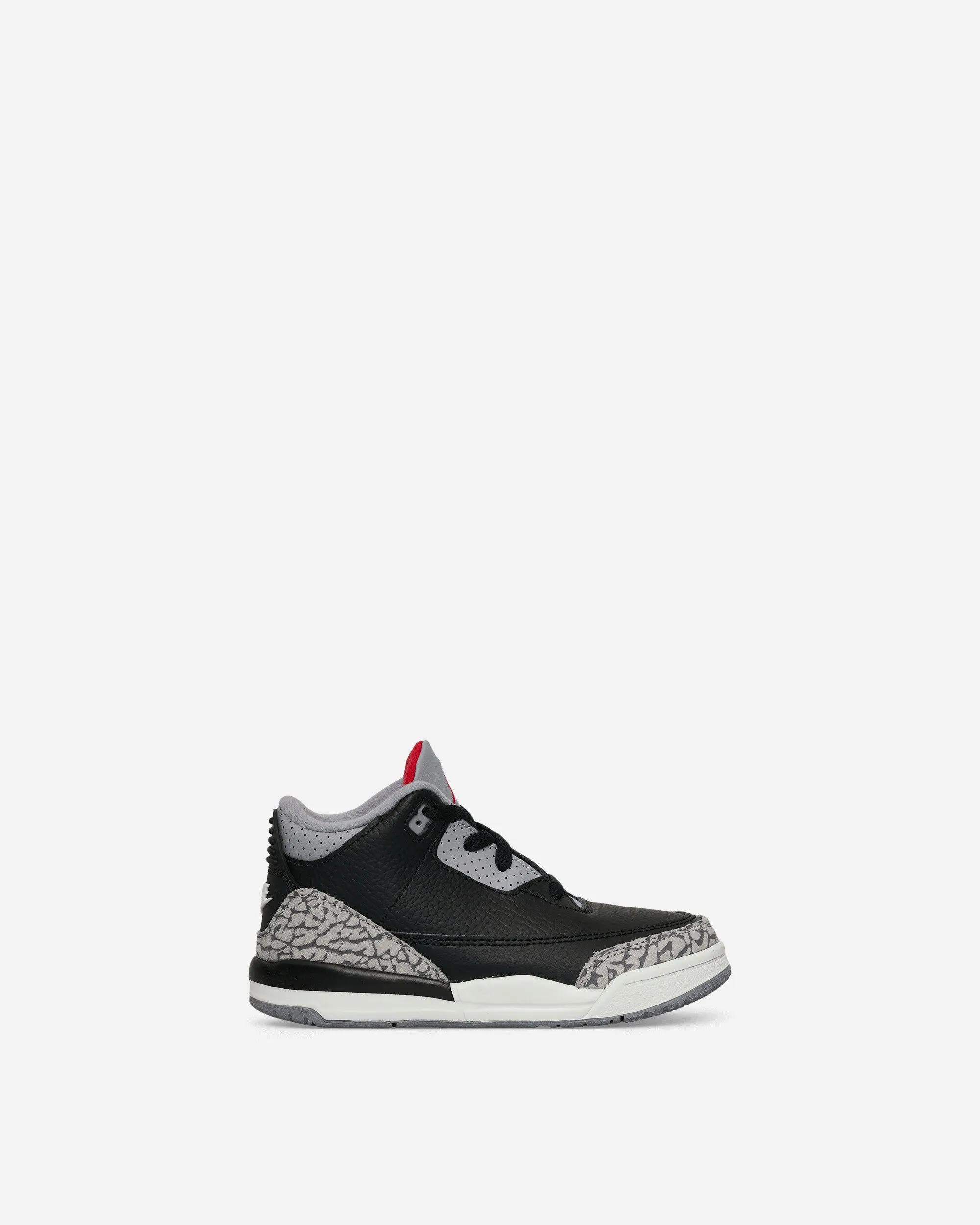 Air Jordan 3 Retro (TD) Sneakers Black Cement Sun Glow Soft Move