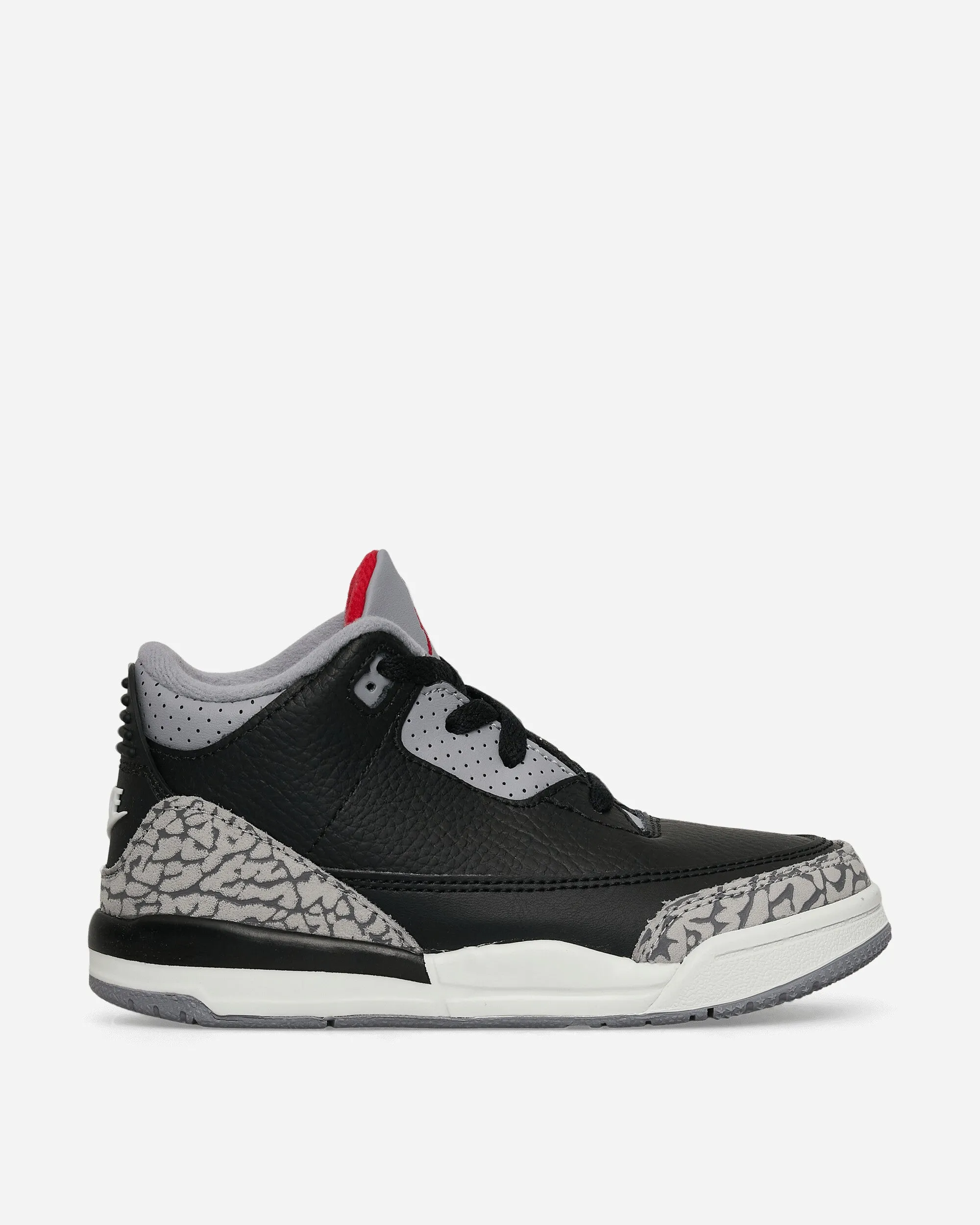 Formal Mode King Walk Air Jordan 3 Retro (TD) Sneakers Black Cement