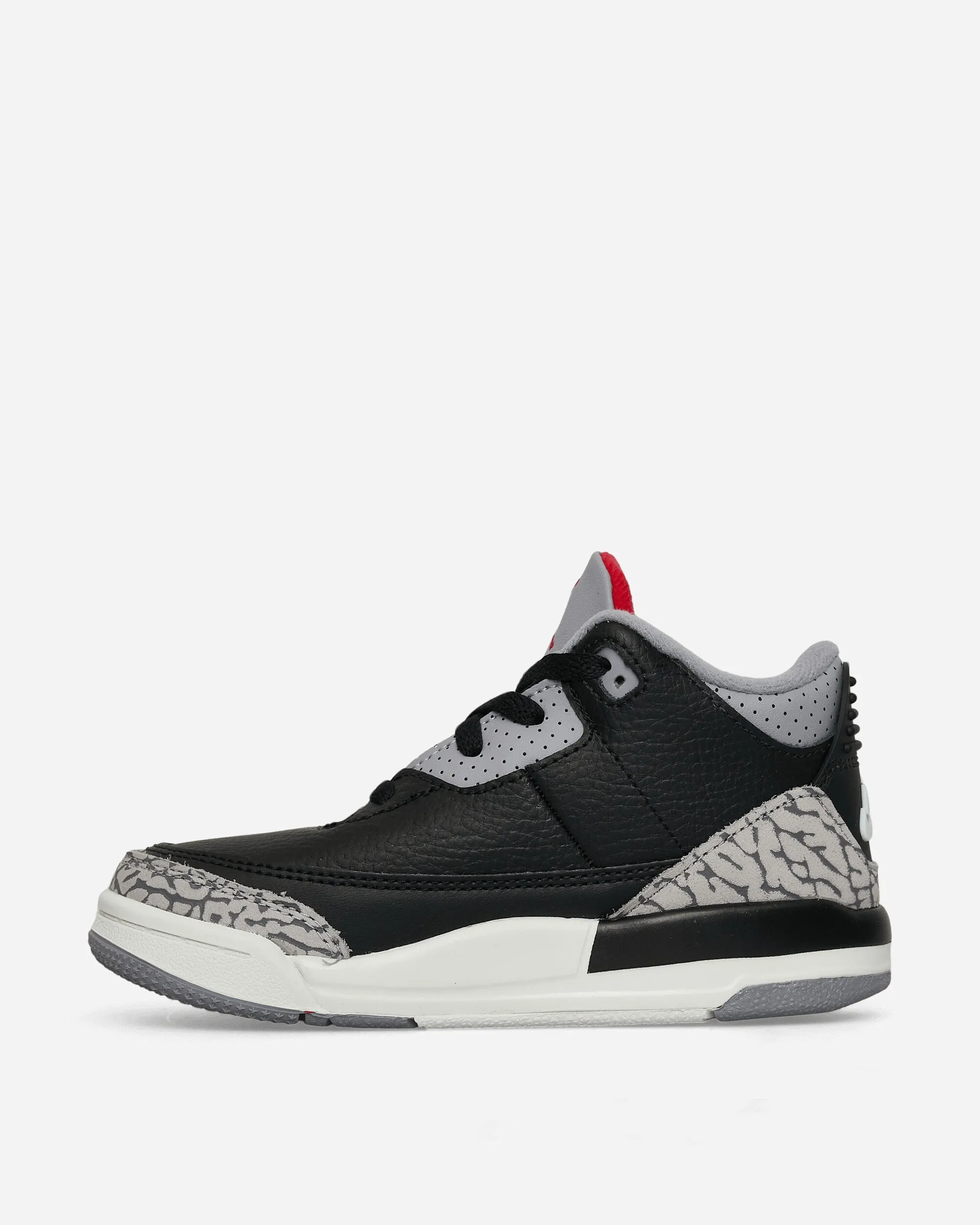 Air Jordan 3 Retro (TD) Sneakers Black Cement Mid Top