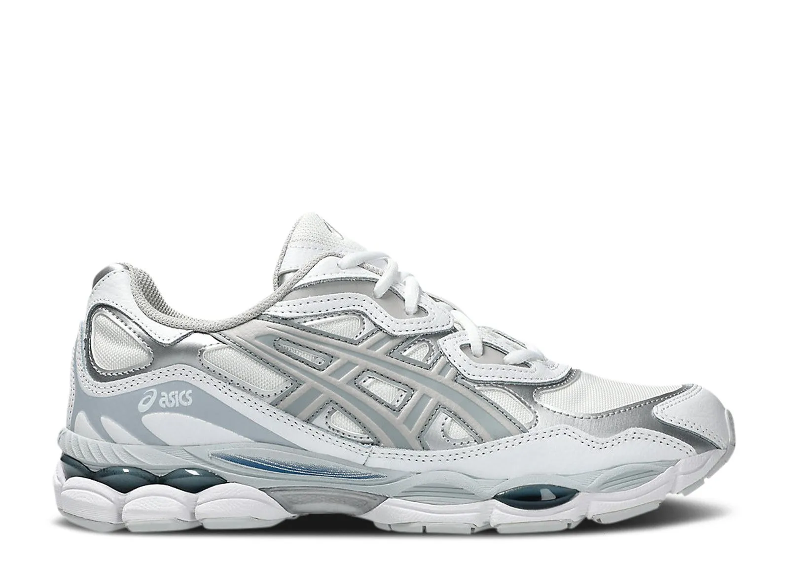 Asics Gel-NYC White Oyster Grey Anatomically Shaped Footbed