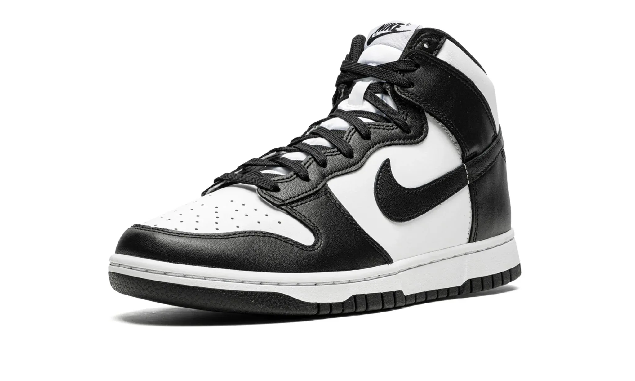 Nike Dunk High "Panda Black White" Fit Anywhere Superior Cushioning