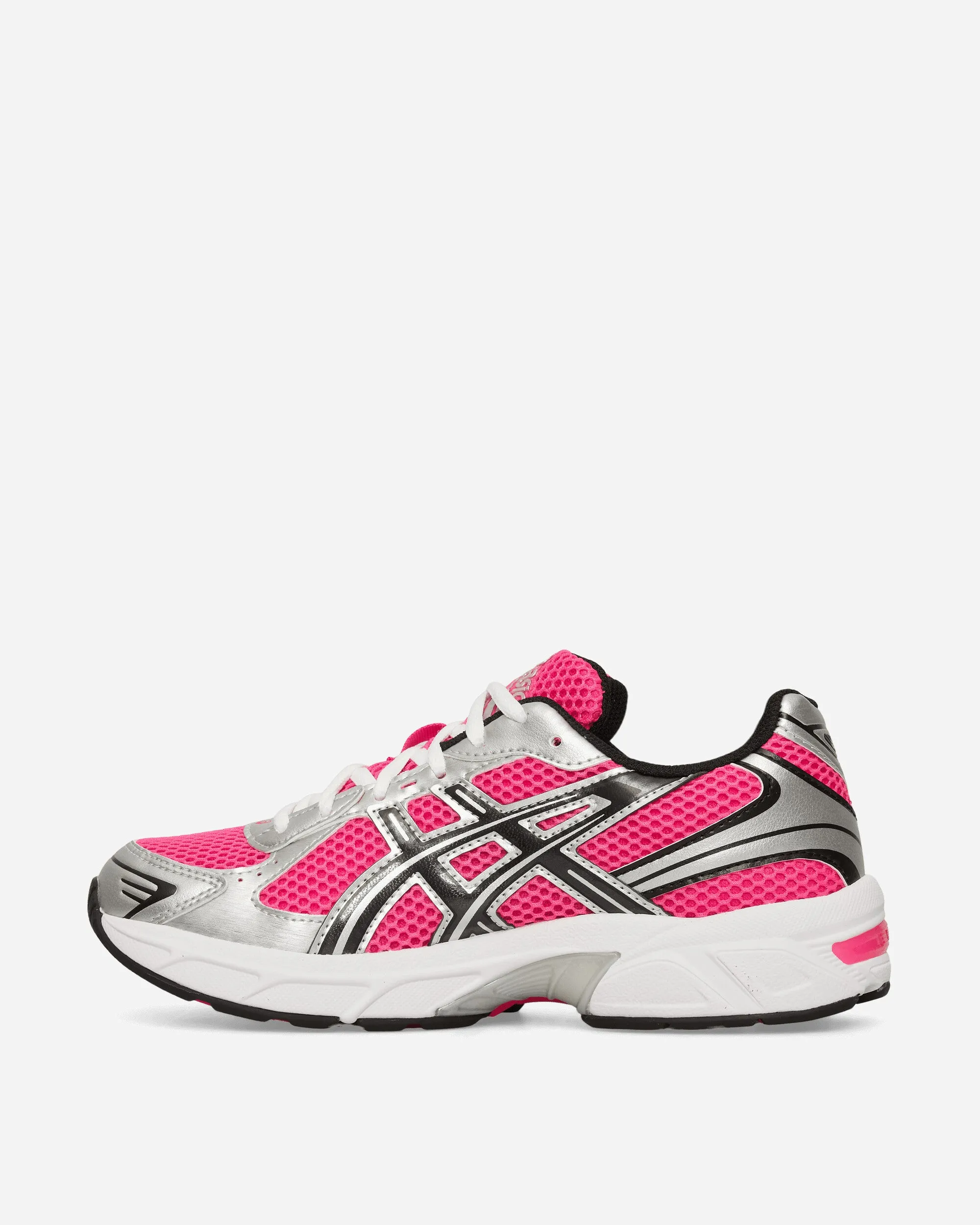 Red Glow Flexible Fit Women's GEL-1130 Sneakers Pink Glo / Pure Silver