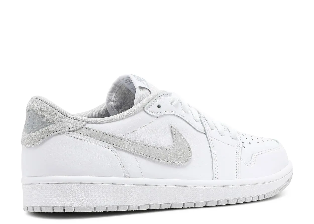 Air Jordan 1 Low OG Neutral Grey Fashion Appeal Sandals style