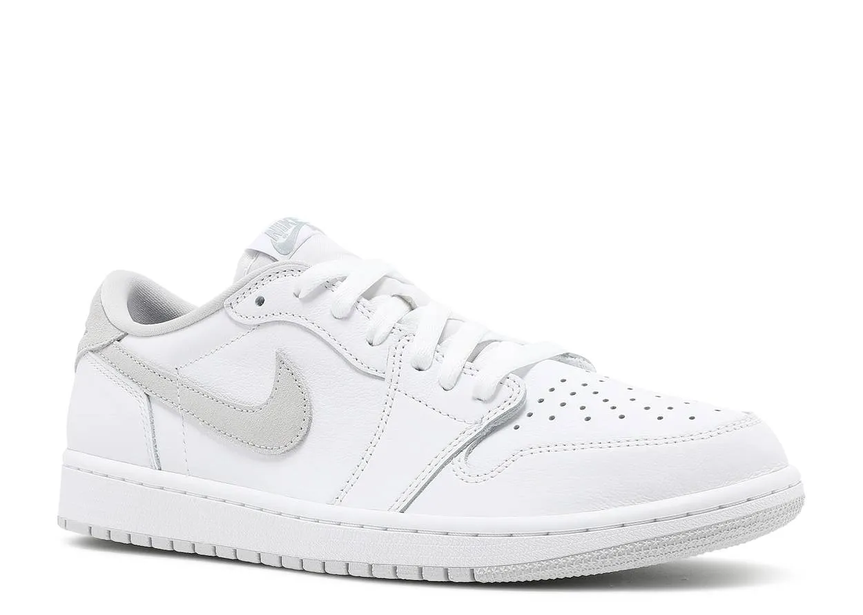 Work Jog Dawn Walk Air Jordan 1 Low OG Neutral Grey