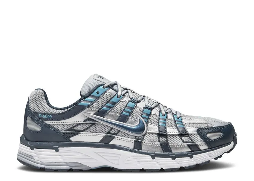 Nike P-6000 Armory Navy Flat Silver Strength - improving running with a wide toe box
