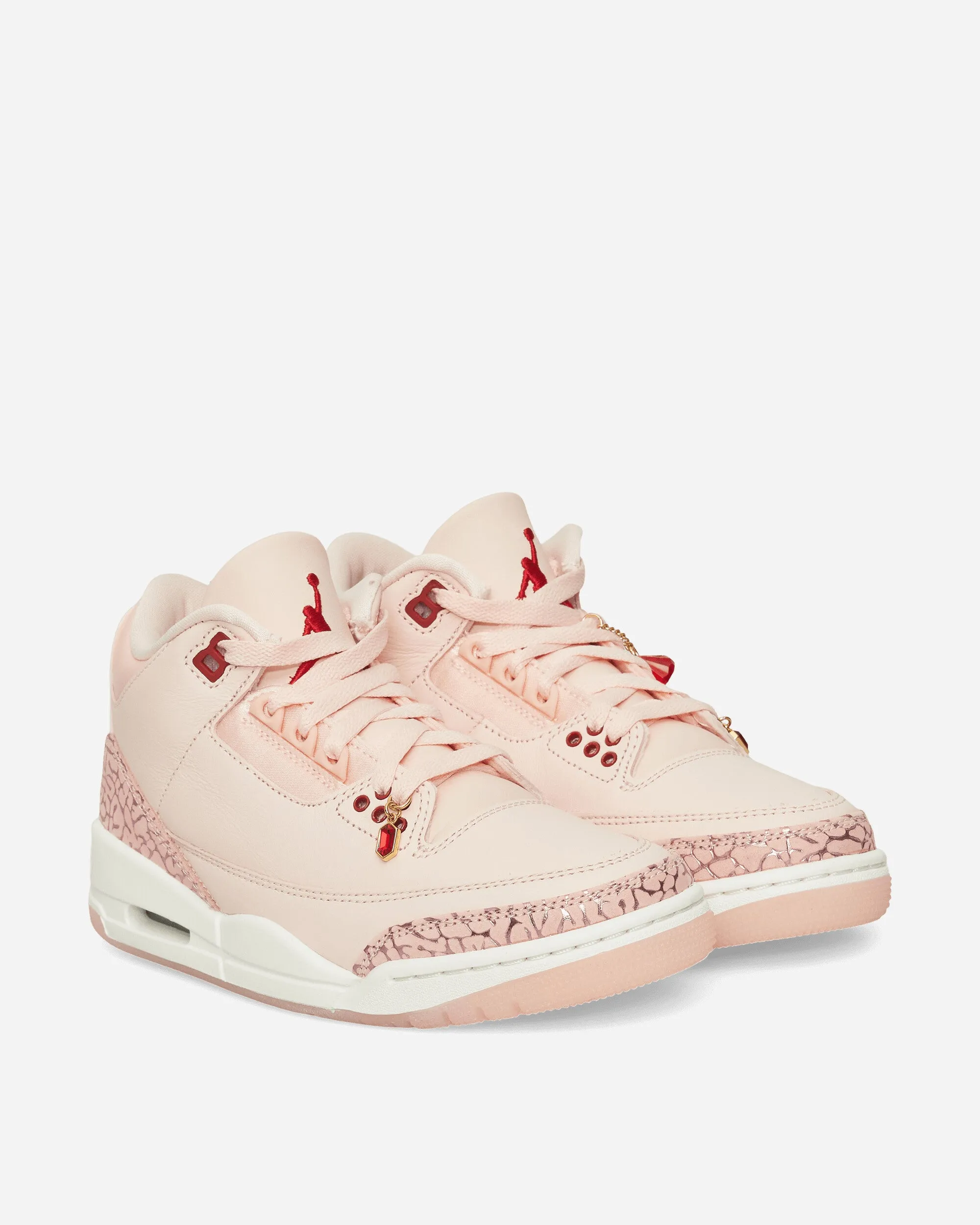 Women's Air Jordan 3 "Treat Yourself" Sneakers Washed Coral Surf Mode Canvas