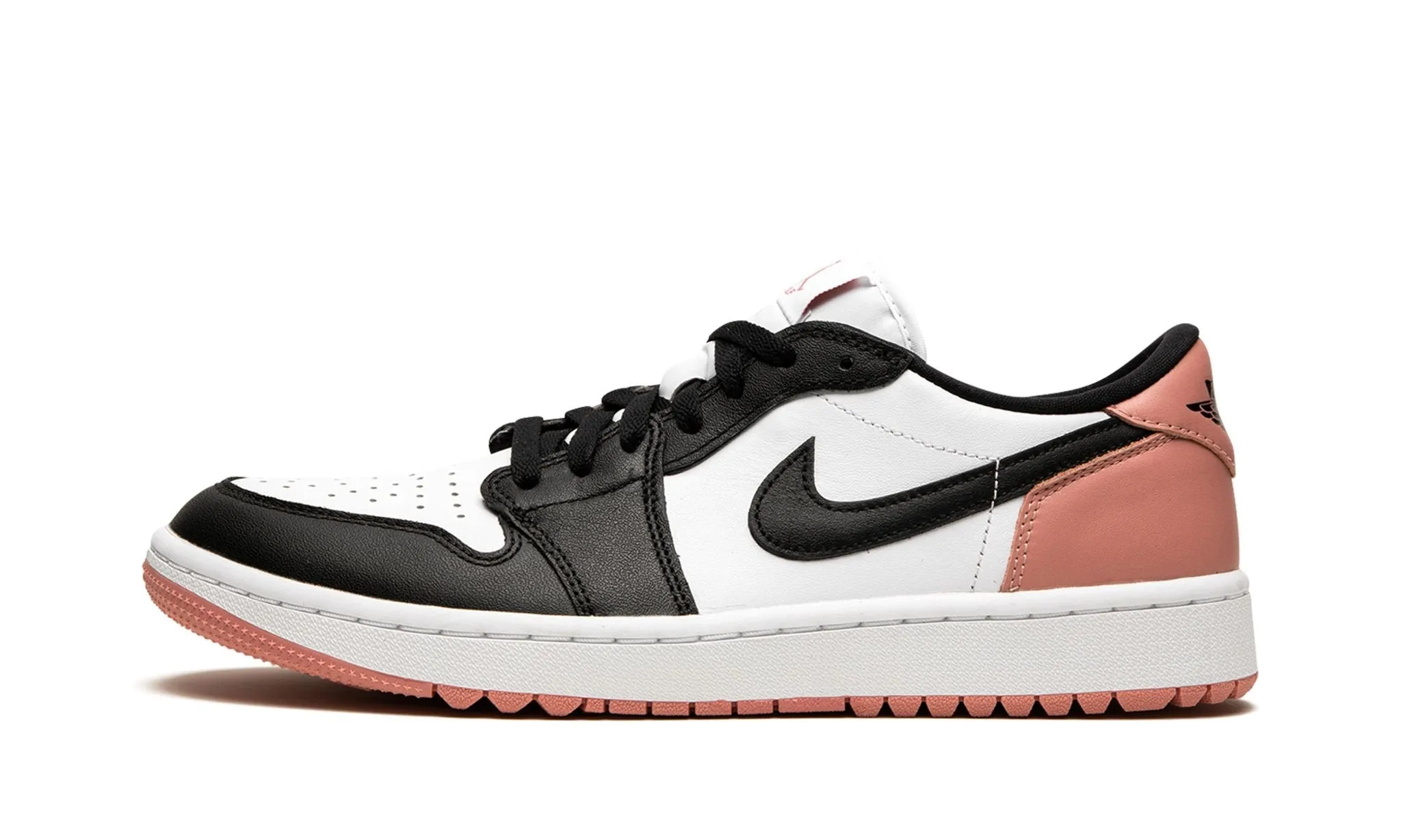 Global Fit Air Jordan 1 Low Golf Rust Pink