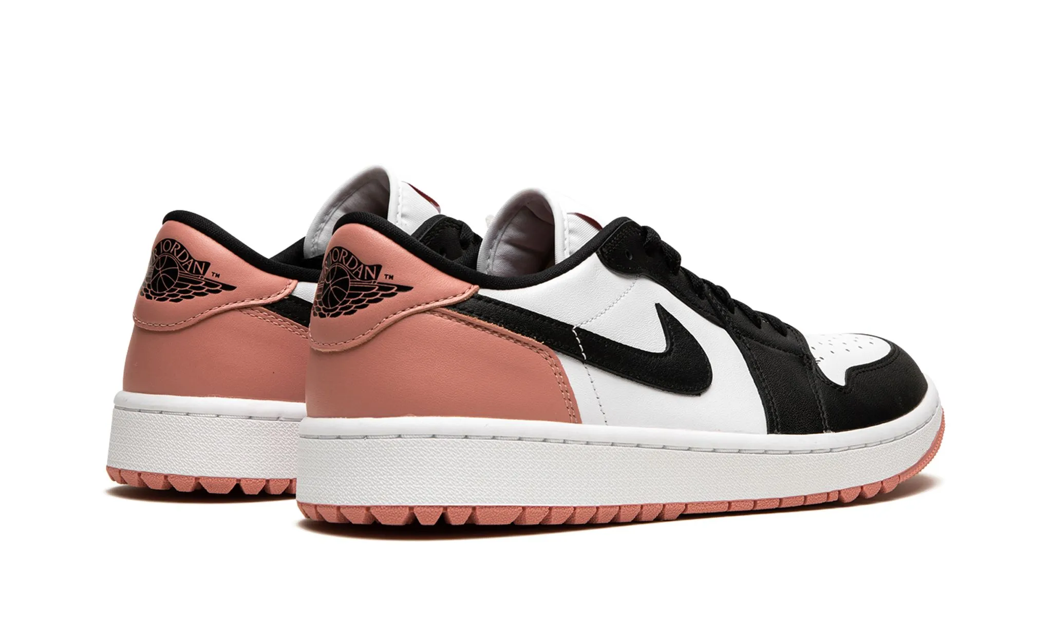 Ventilation holes Air Jordan 1 Low Golf Rust Pink