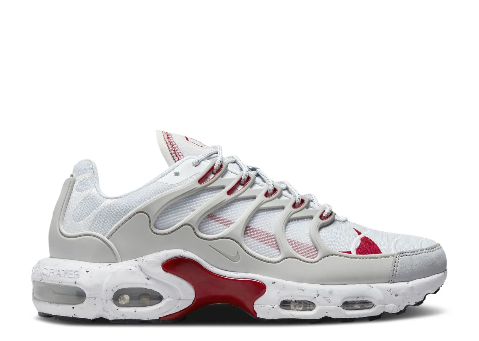 ComfortFit Nike Air Max Terrascape Plus Pure Platinum Gym Red