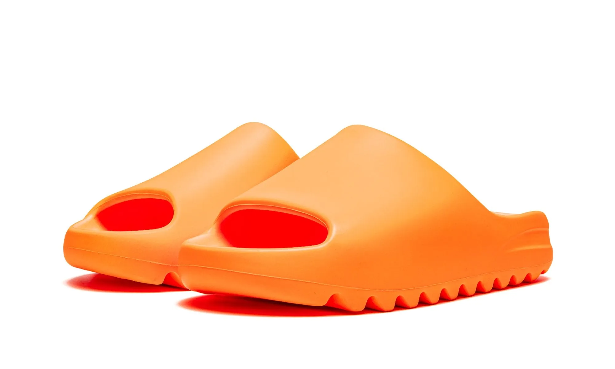 Yeezy "Enflame Orange" Slide Effortless Shoes Comfortable Breathability
