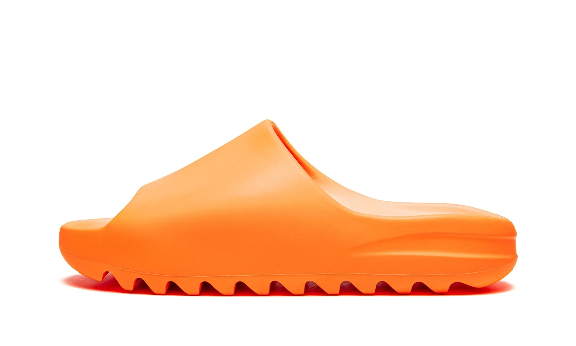Yeezy "Enflame Orange" Slide Backless style Soft Straps