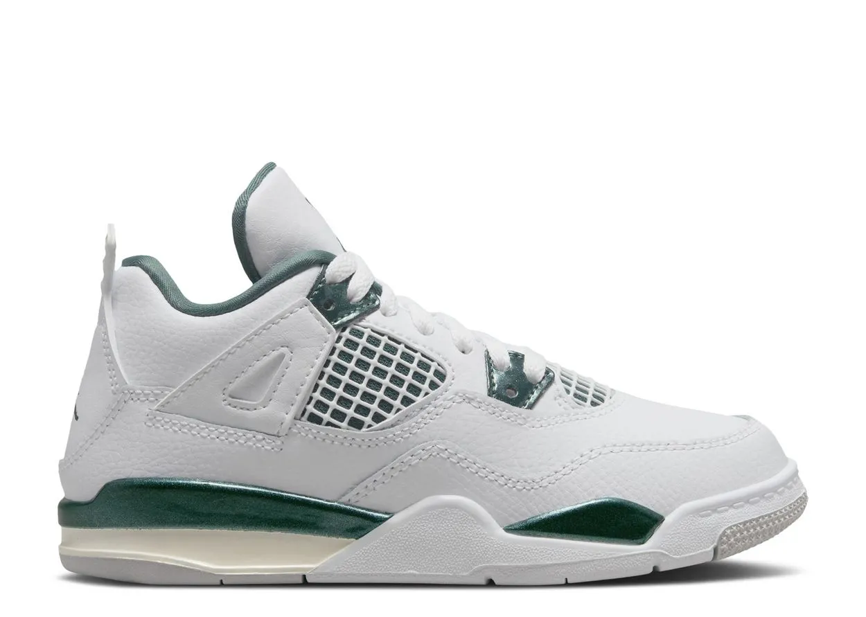 Cloud Walk Air Jordan 4 Retro Oxidized Green (PS)