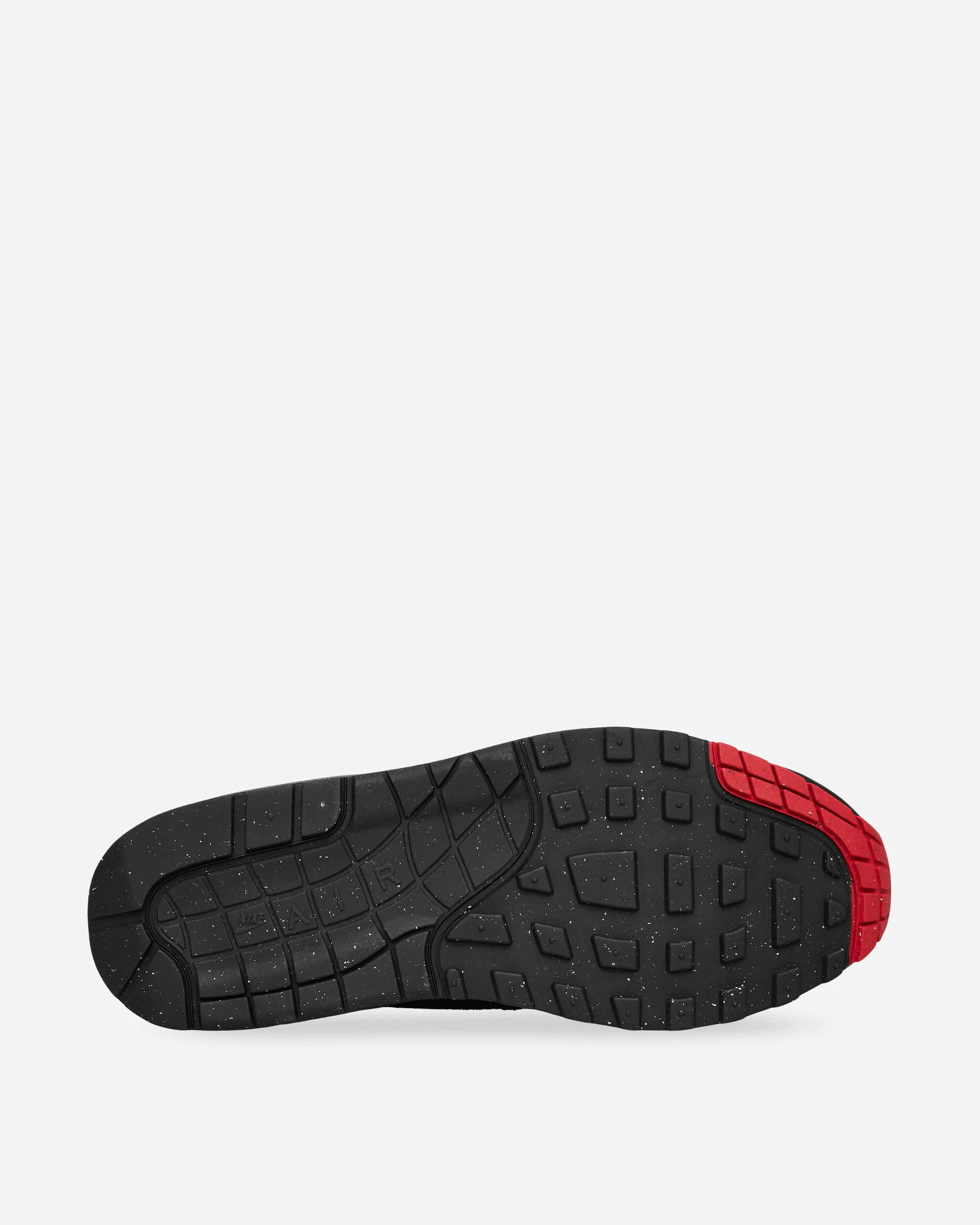 Air Max 1 Essential Sneakers Black / Iron Grey / University Red King Strong