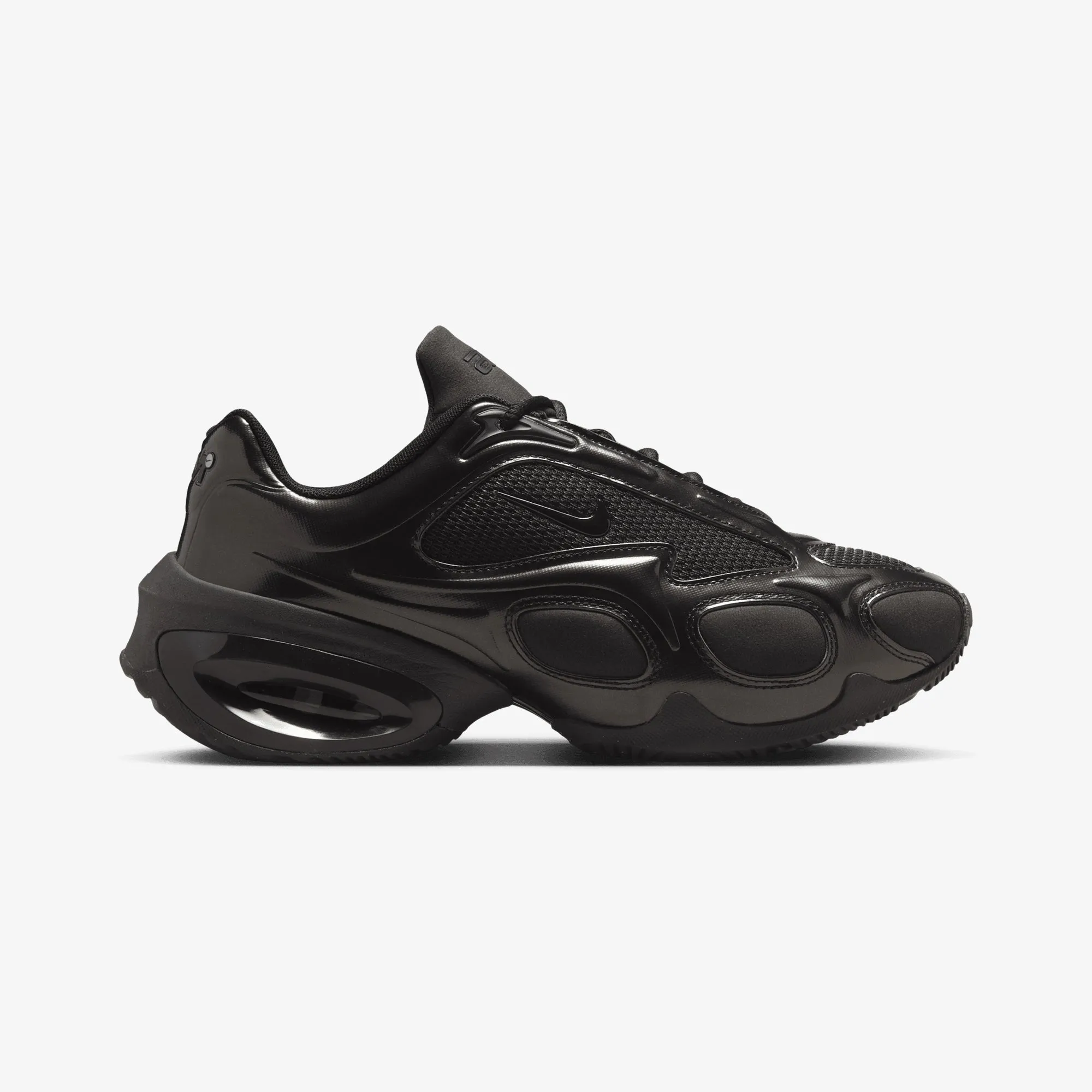 Nike | AIR MAX MUSE { BLACK/BLACK-METALLIC SILVER Dad Style Road grip