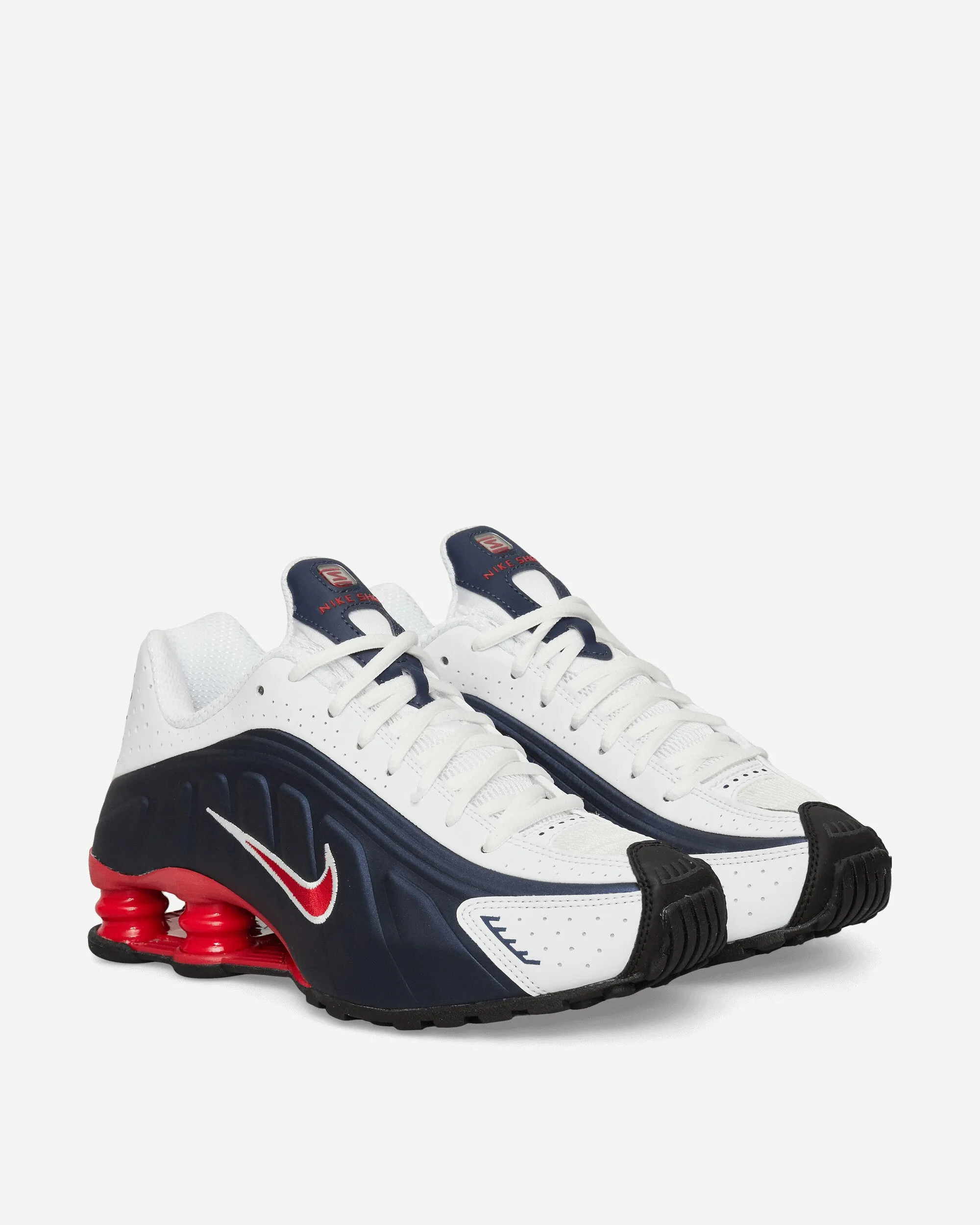 Velvet Soft Shox R4 Sneakers Midnight Navy / White / Gym Red