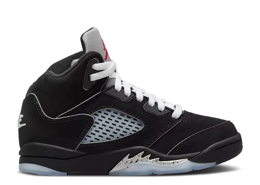 Seamless Finish Sea Breeze Air Jordan 5 Retro OG Black Metallic Reimagined (PS)