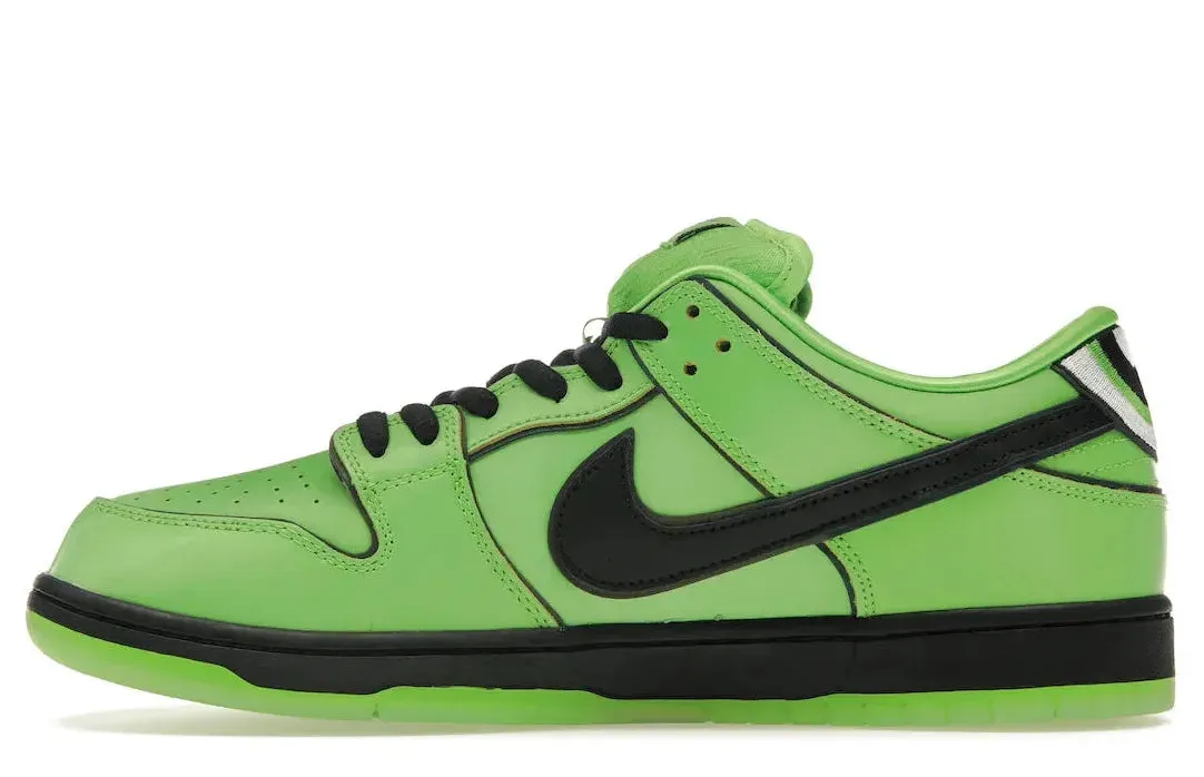 Nike SB Dunk Low The Powerpuff Girls Buttercup Fast Stride