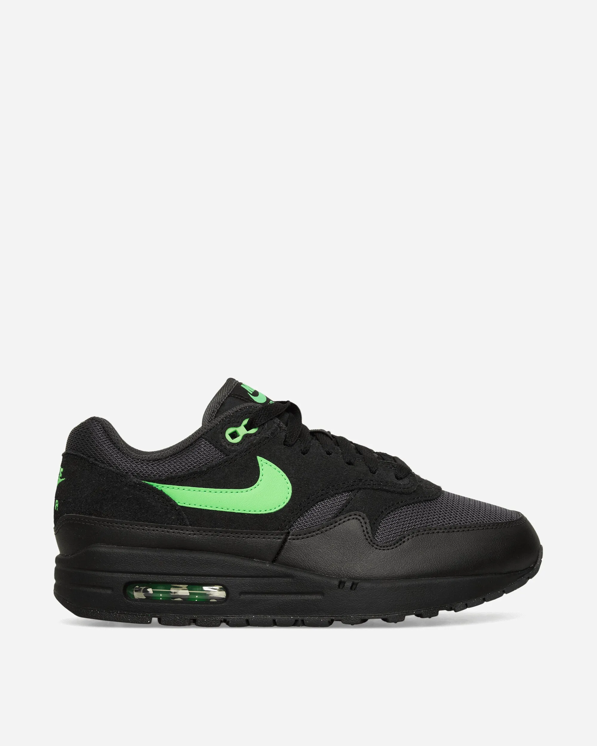 Air Max 1 Essential Sneakers Anthracite / Green Strike / Black Comfortable fit