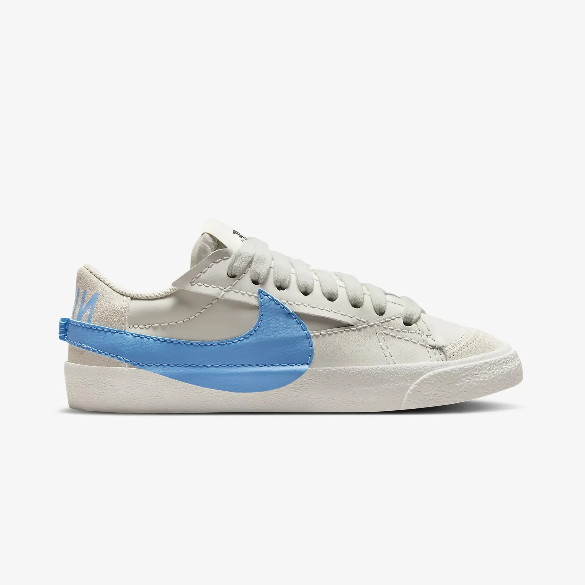 Foot Support Nike | BLAZER LOW '77 JUMBO { LIGHT BONE/UNIVERSITY BLUE-PHANTOM