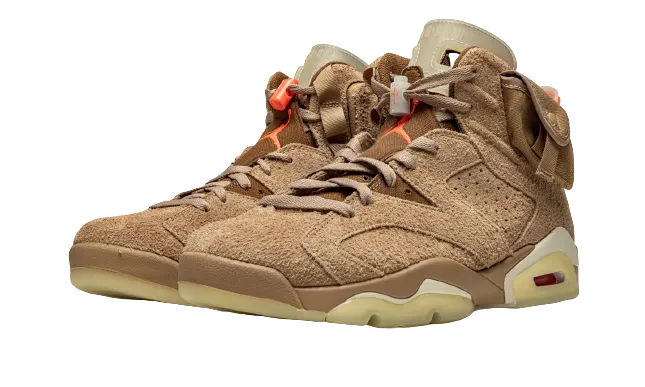 Jordan 6 Retro "Travis Scott - British Khaki" Grip Hike