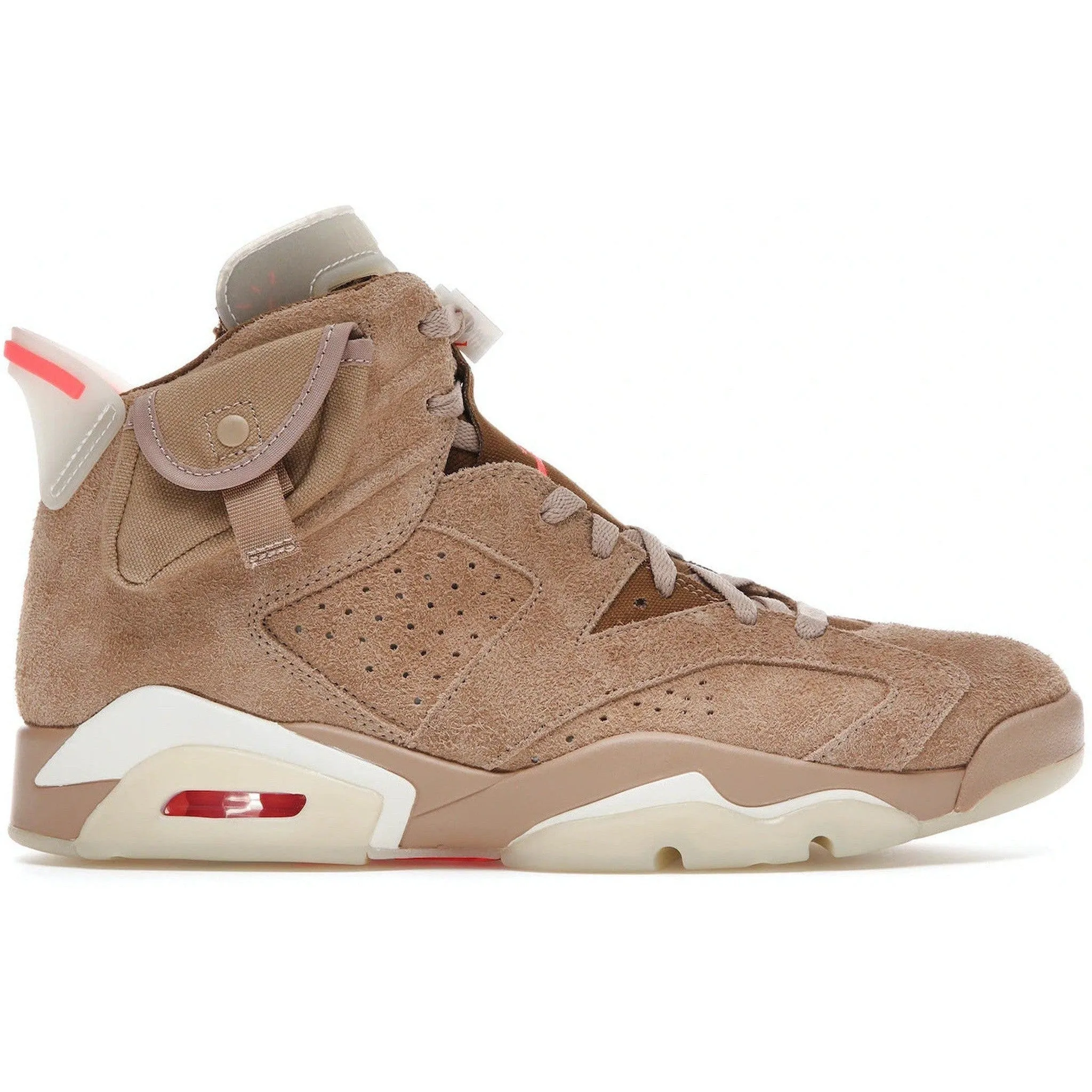 On Track Cool Choice Jordan 6 Retro Travis Scott British Khaki