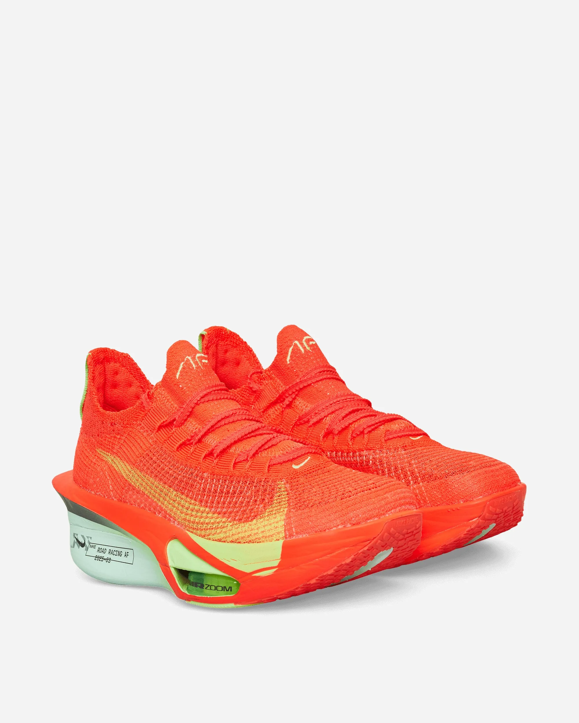 velcro Sport Life Air Zoom Alphafly 3 Sneakers Bright Crimson / Lime Blast