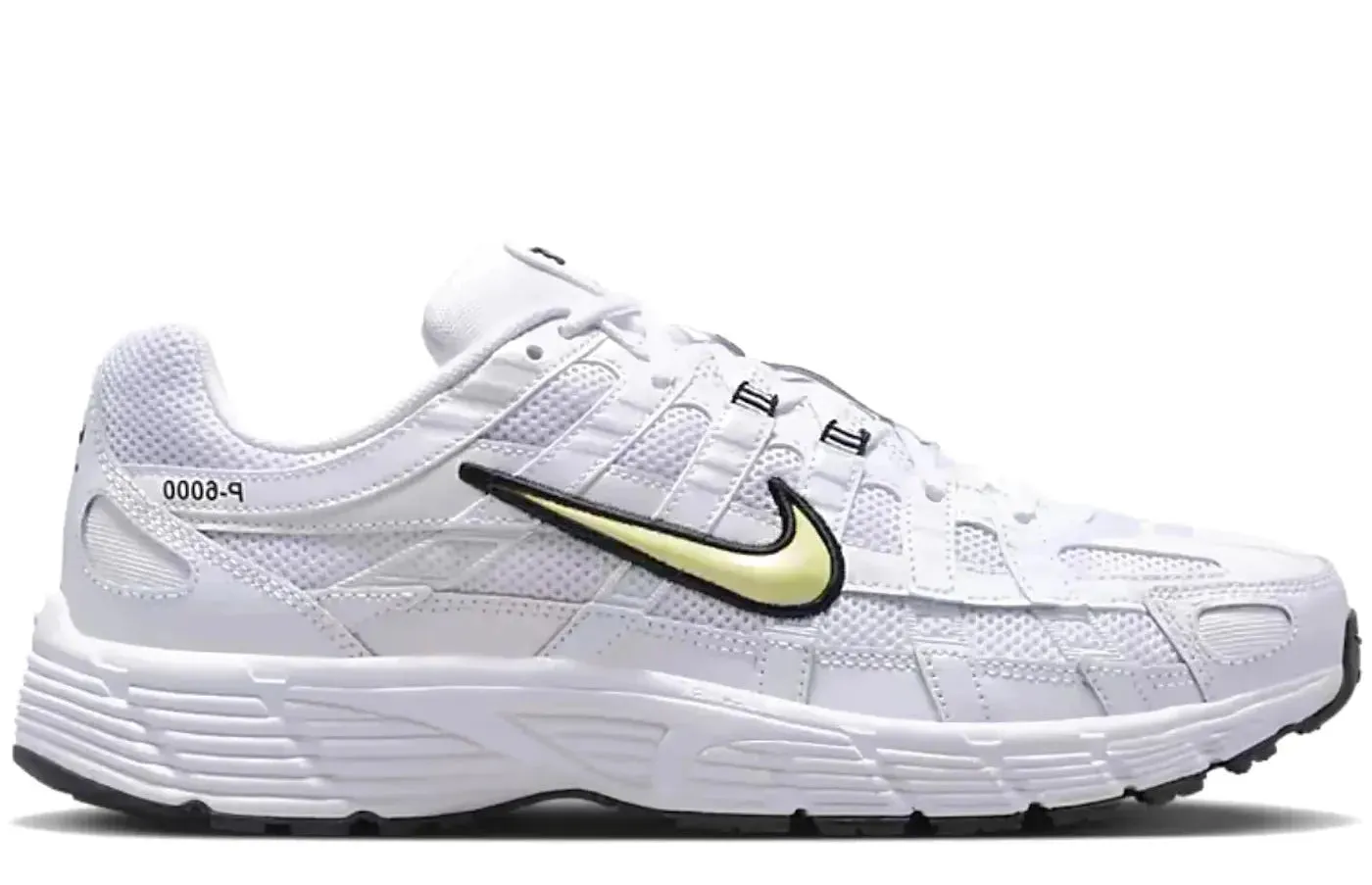 sports shoes Nike P-6000 White Lemon Chiffon